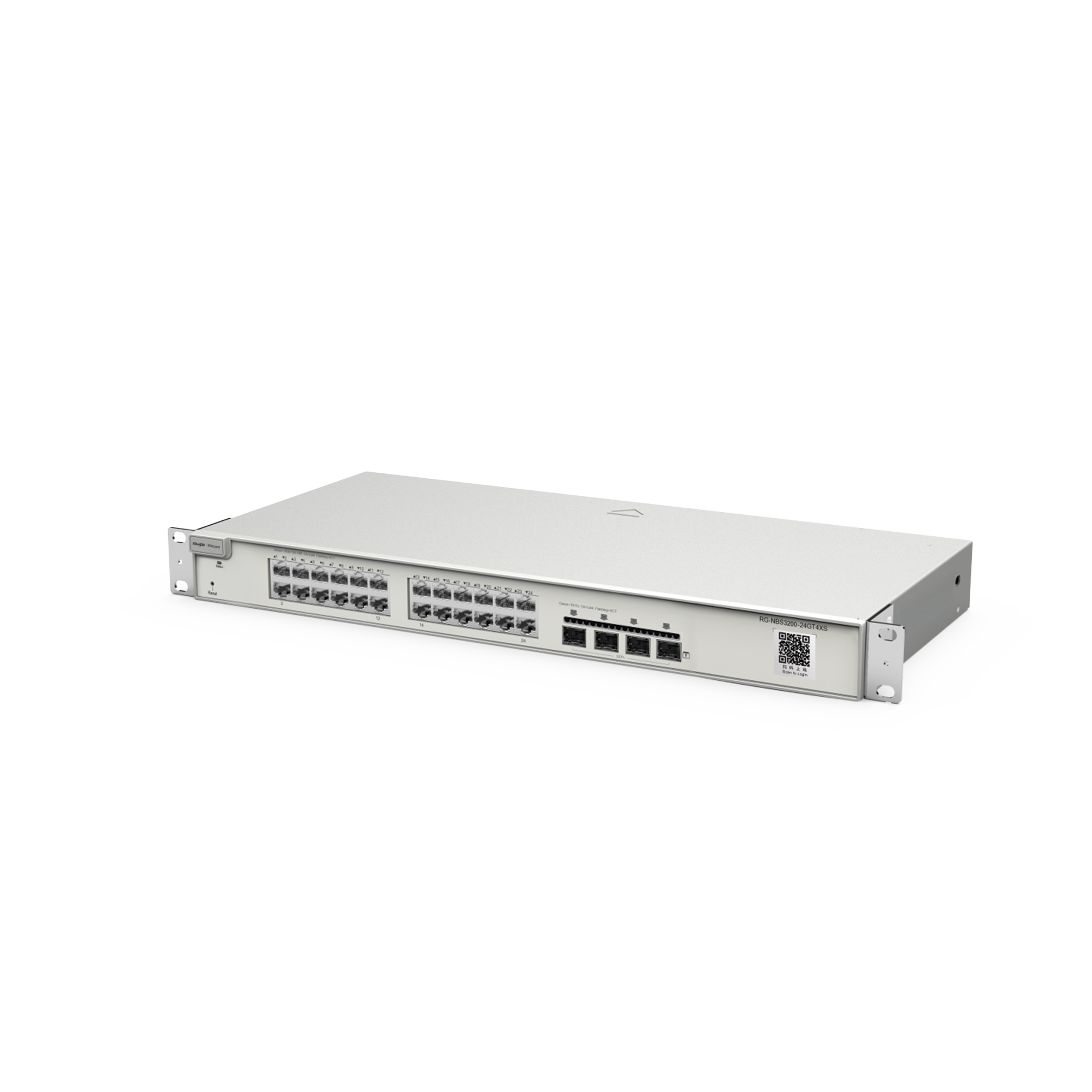 Switch Administrable Capa 2+ Plus, con 24 puertos Gigabit, 4 puertos SFP+ para fibra 10Gb, gestiÃ³n gratuita desde la nube.