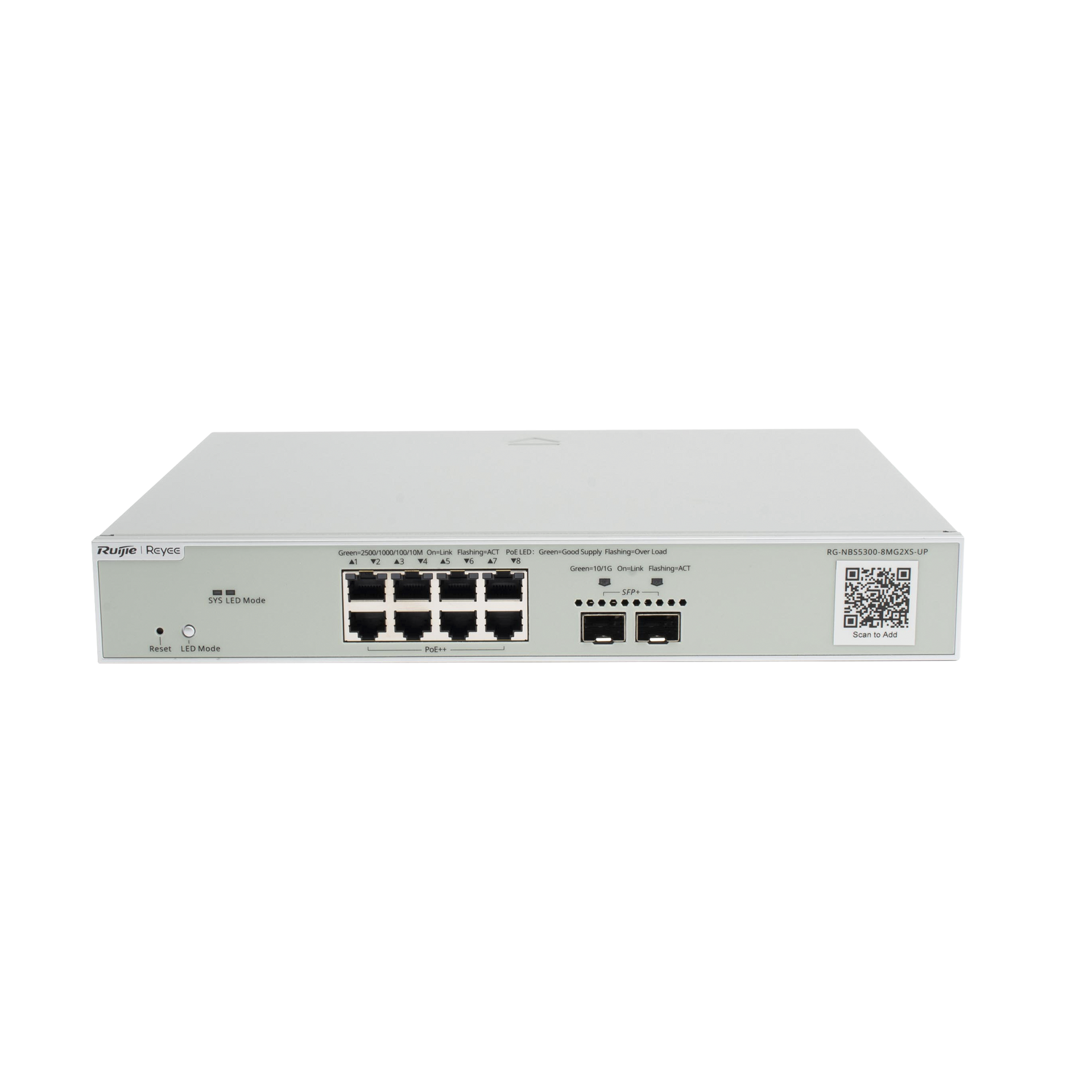 Switch Multi-Gigabit PoE++ 370W 802.3bt Capa 3 Administrable Cloud, DiseÃ±ado Para Access Points WiFi 6/7