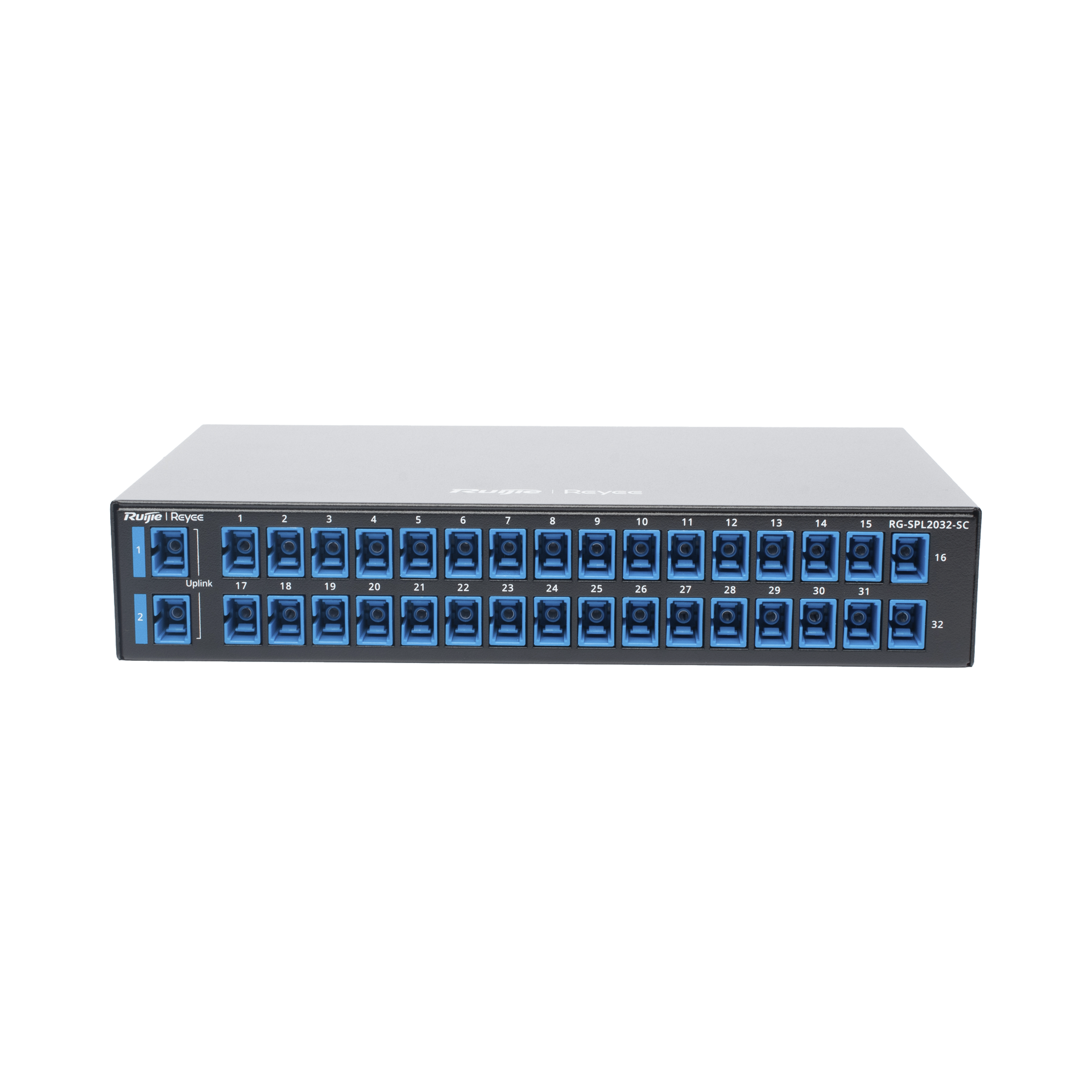 e-Lighten Splitter Pasivo 2/32, Puertos PON SC/UPC, Frecuencias soportadas de 1260nm a 1650nm con hasta 500 mW de Potencia de Entrada