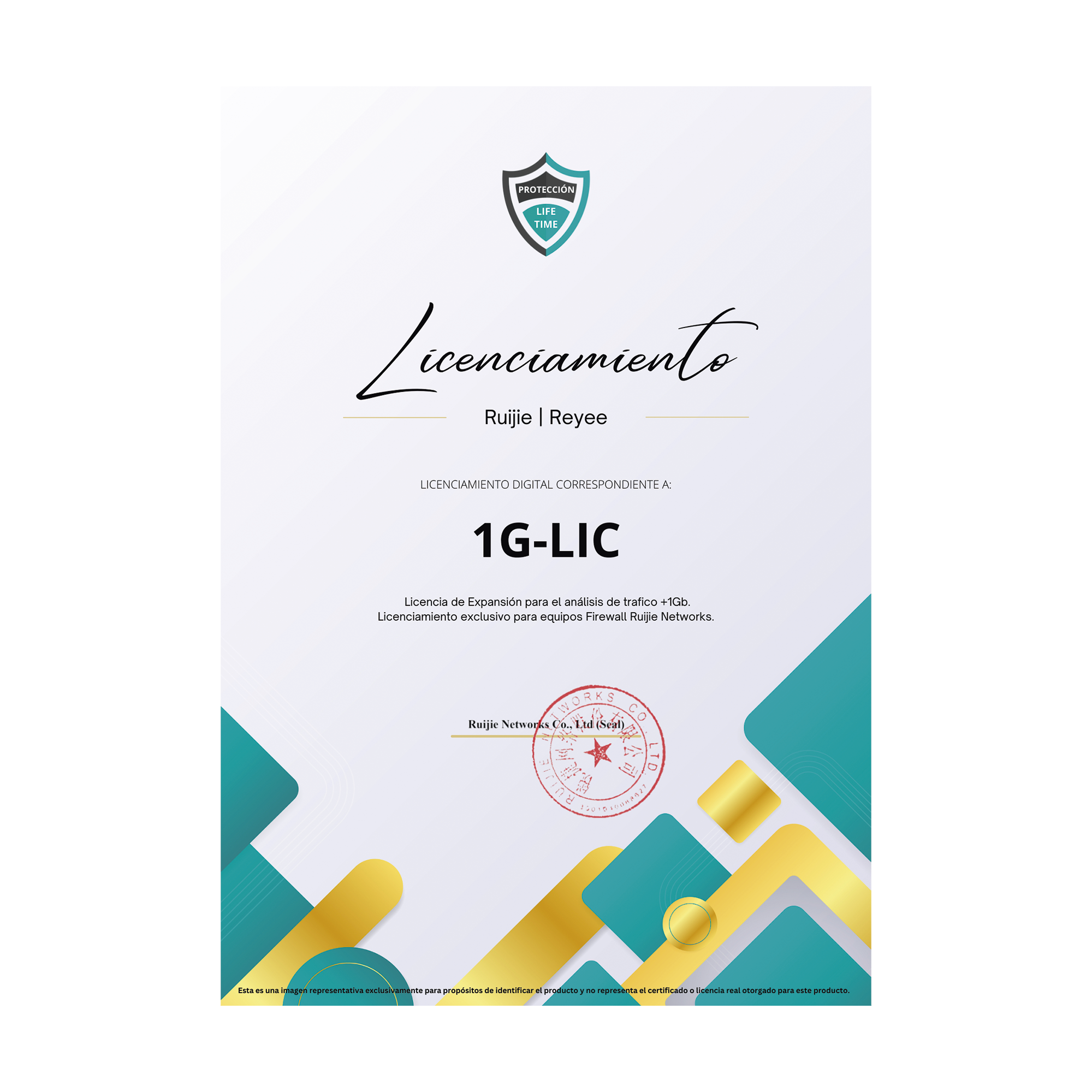 Licencia Perpetua para aumentar en 1Gb el anÃ¡lisis de trafico, Firewall modelo Z3200-S