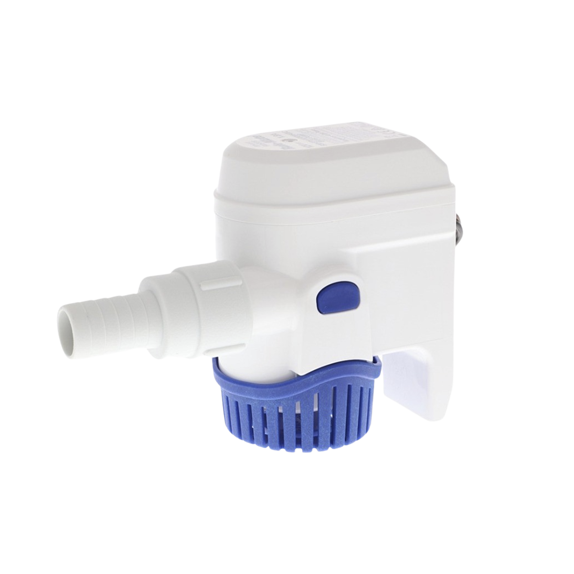 Bomba sumergible de achique automatizada de 500 galones por hora, para conexiÃ³n de 24 Volts de corriente directa.