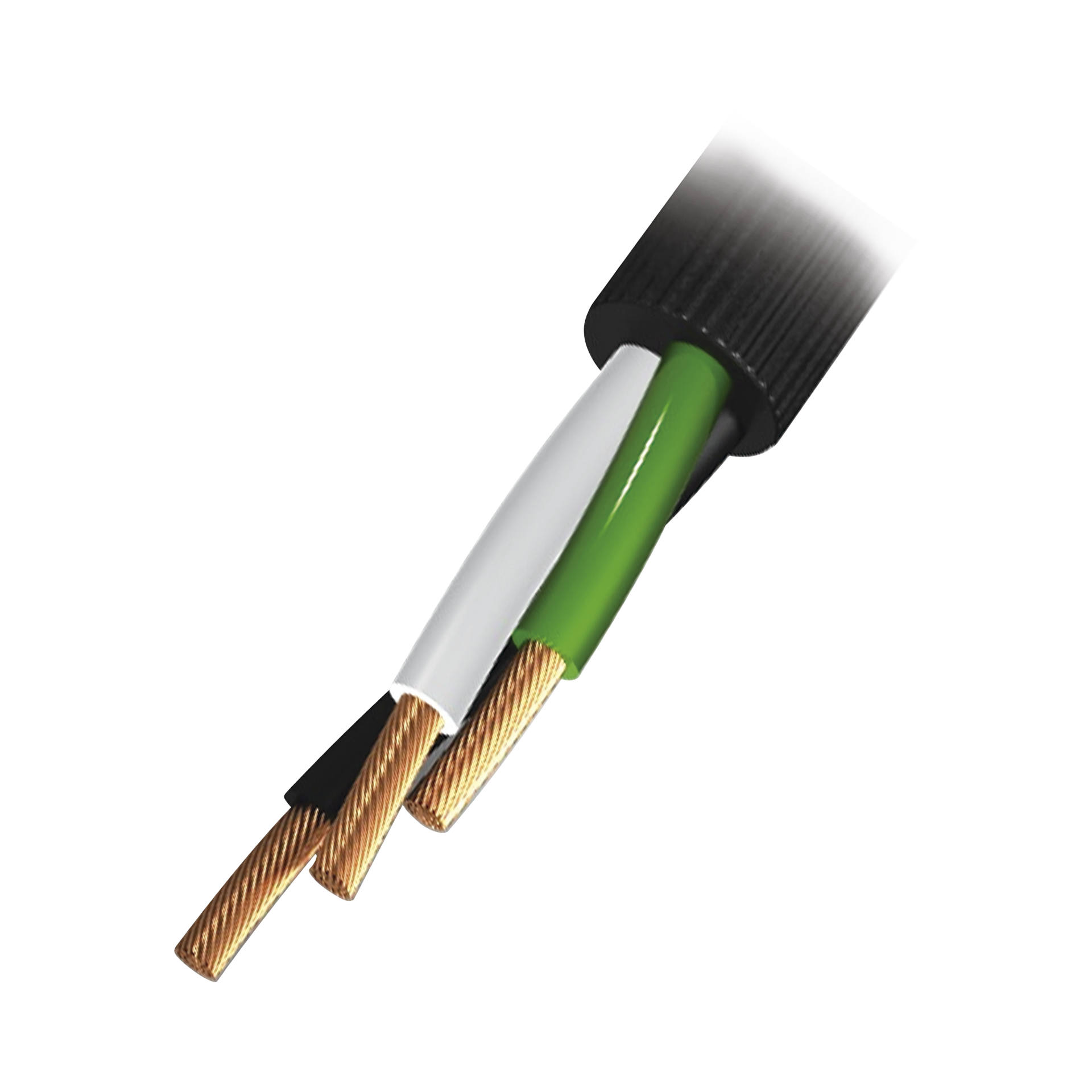 Cable ElÃ©ctrico de Uso Rudo 3 Hilos Calibre 14 AWG, Hasta 600 V. Rollo de 100 m.