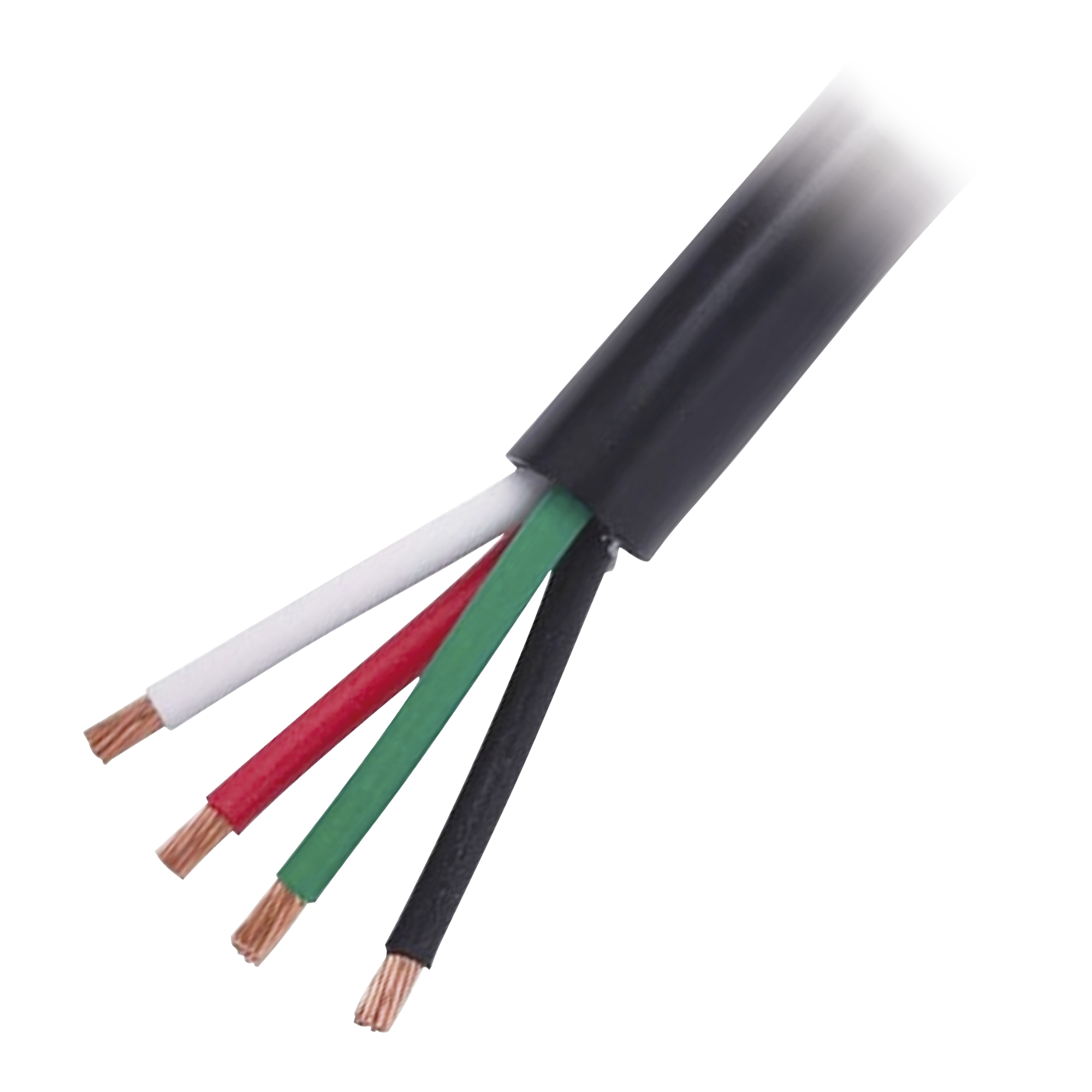Cable ElÃ©ctrico de Uso Rudo 4 Hilos Calibre 12 AWG, Hasta 600 V. Rollo de 100 m.