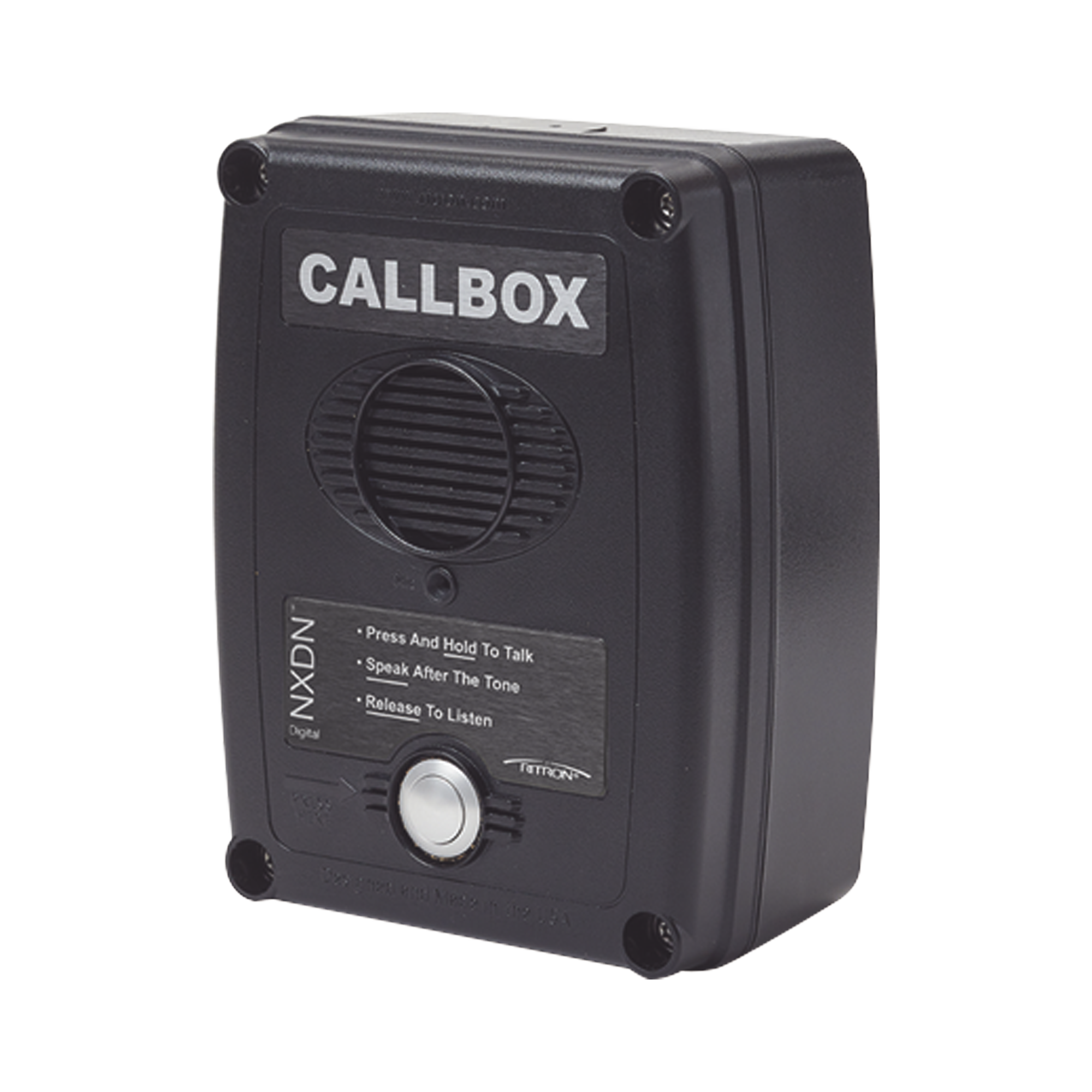 Callbox Digital NXDN, Intercomunicador InalÃ¡mbrico VÃ­a Radio VHF 150-165MHZ, Serie XD en Color Negro