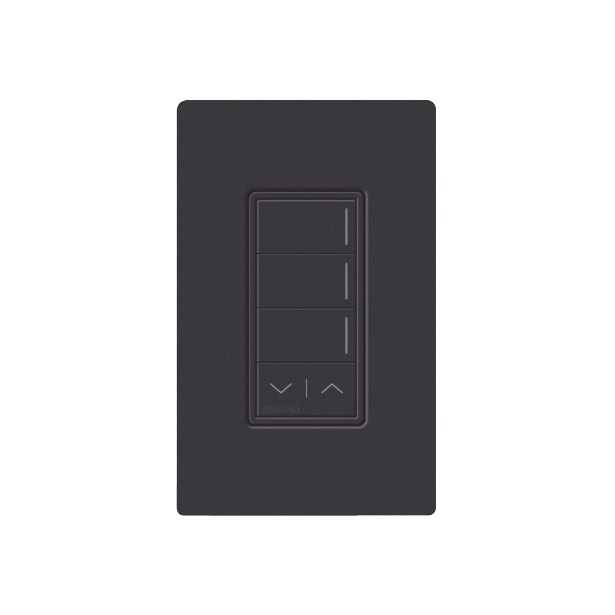 (RadioRa3) Botonera Sunnata Negro 3 escenas y 2 botones subir/bajar para Radio RA3, programe escenas diferentes en cada botÃ³n.