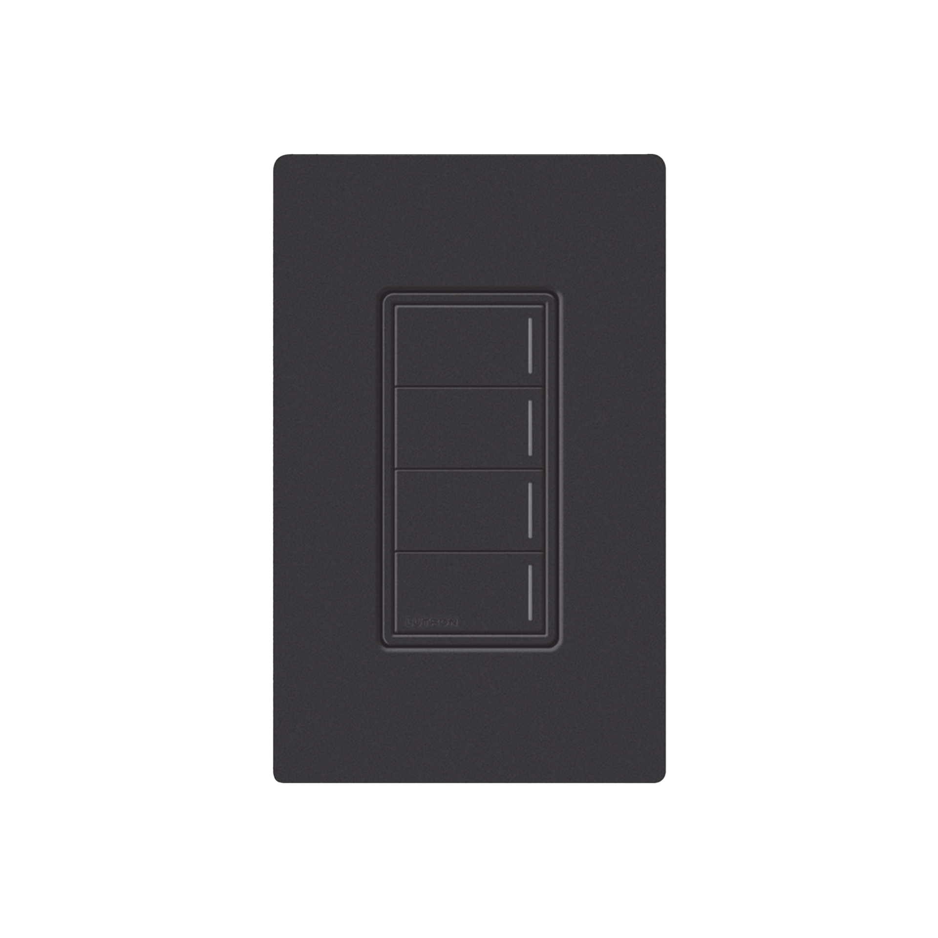 (RadioRa3) Botonera Sunnata Negro 3 escenas y 2 botones subir/bajar para Radio RA3, programe escenas diferentes en cada botÃ³n.