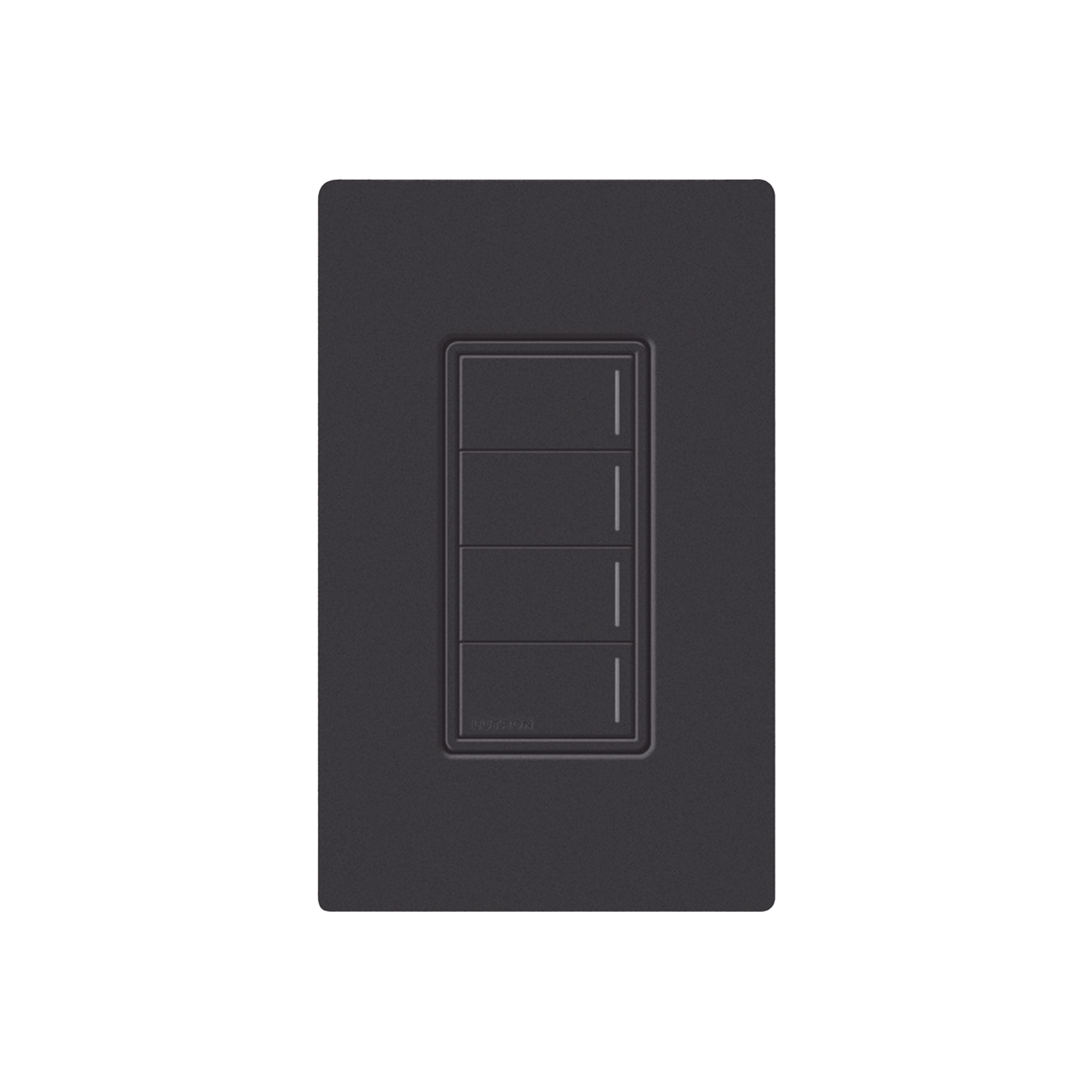 (RadioRa3) Botonera Sunnata Negro 3 escenas y 2 botones subir/bajar para Radio RA3, programe escenas diferentes en cada botÃ³n.