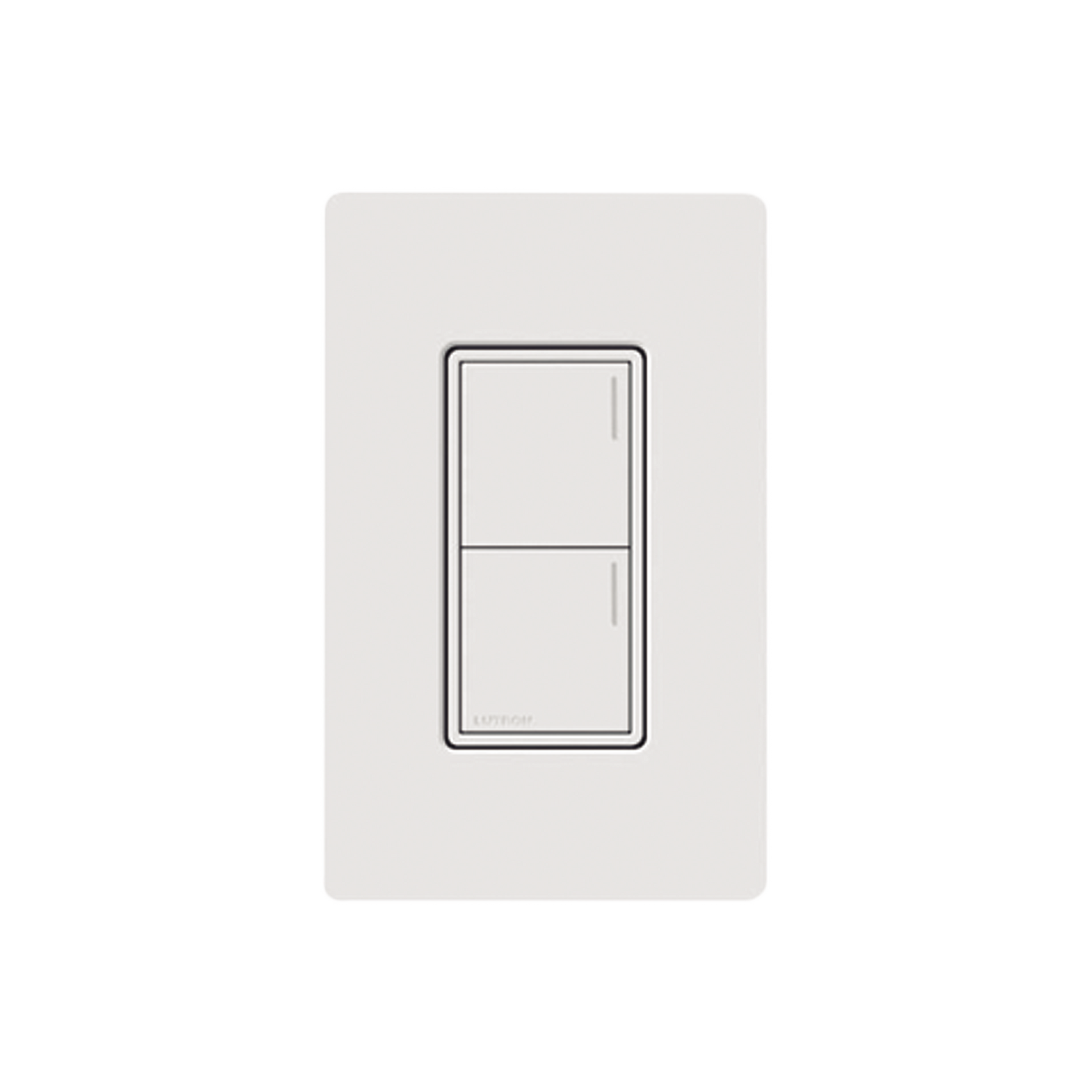 (RadioRa3) Botonera Sunnata Blanco 2 escenas para Radio RA3, programe escenas diferentes en cada botÃ³n.