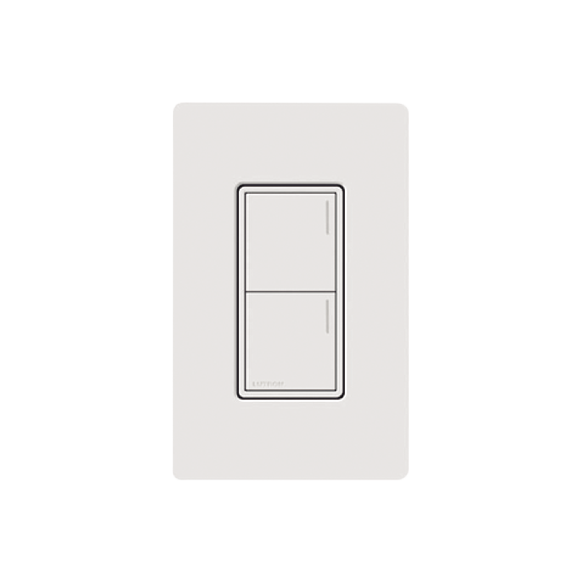 (RadioRa3) Botonera Sunnata Blanco 2 escenas para Radio RA3, programe escenas diferentes en cada botÃ³n.