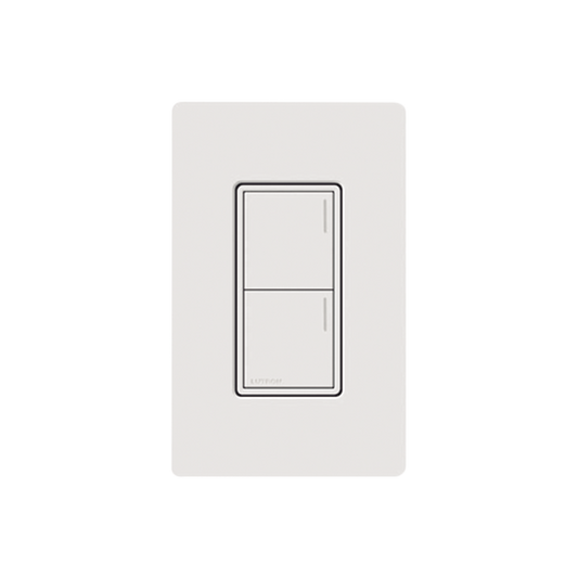 (RadioRa3) Botonera Sunnata Blanco 2 escenas para Radio RA3, programe escenas diferentes en cada botÃ³n.