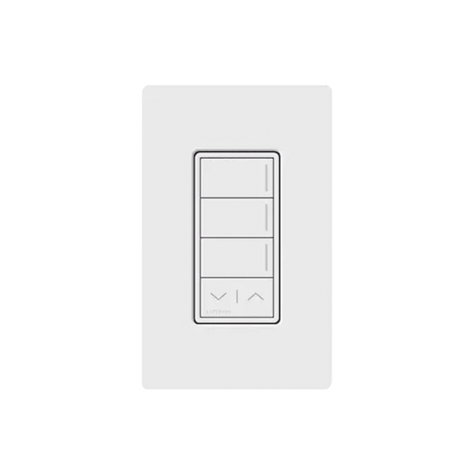 (RadioRa3) Botonera Sunnata Blanco 3 escenas y 2 botones subir/bajar para Radio RA3, programe escenas diferentes en cada botÃ³n.