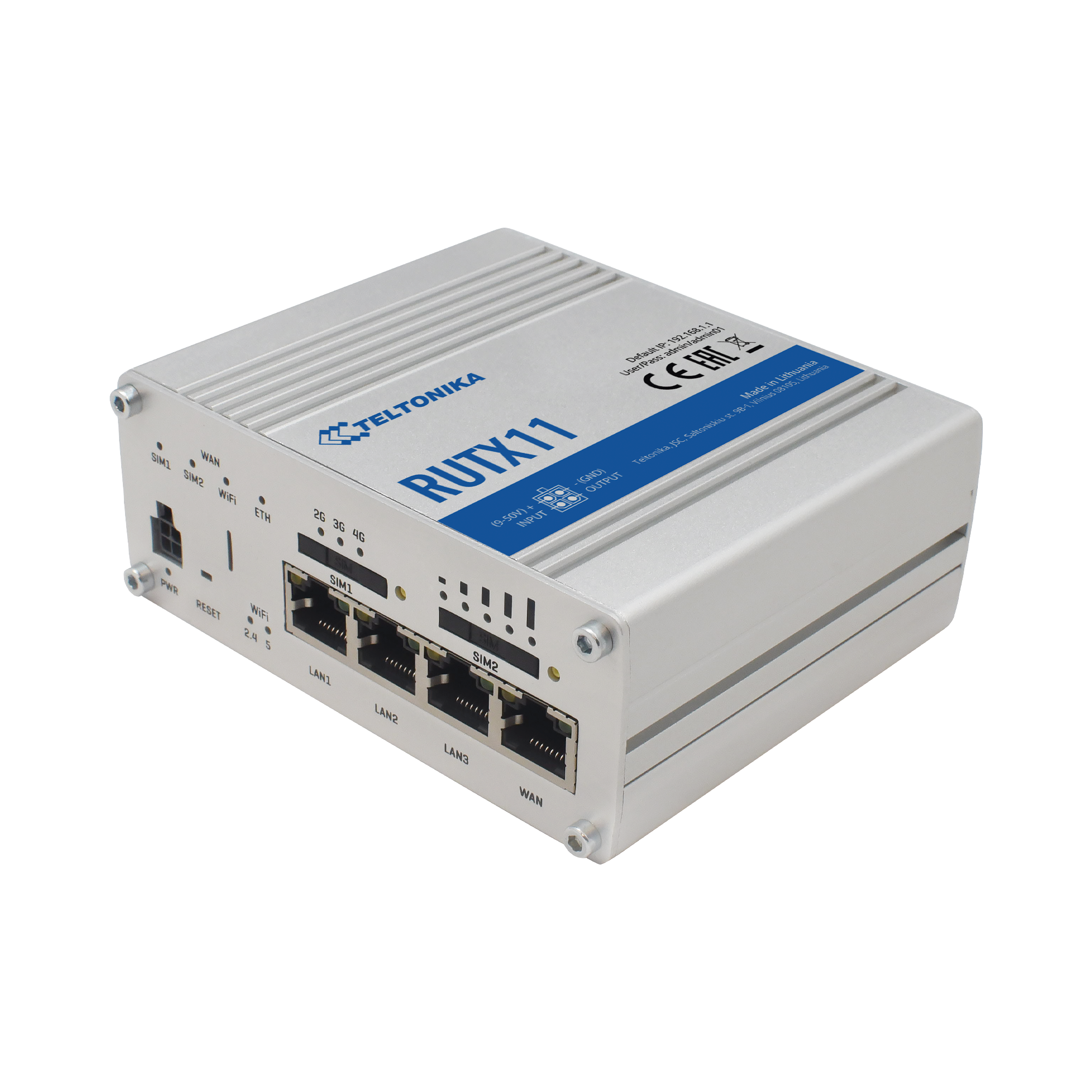 Router LTE (4.5G) Cat6 Profesional, 4 Puertos Gigabit, Doble SIM, USB, WiFi 802.11ac, GNSS
