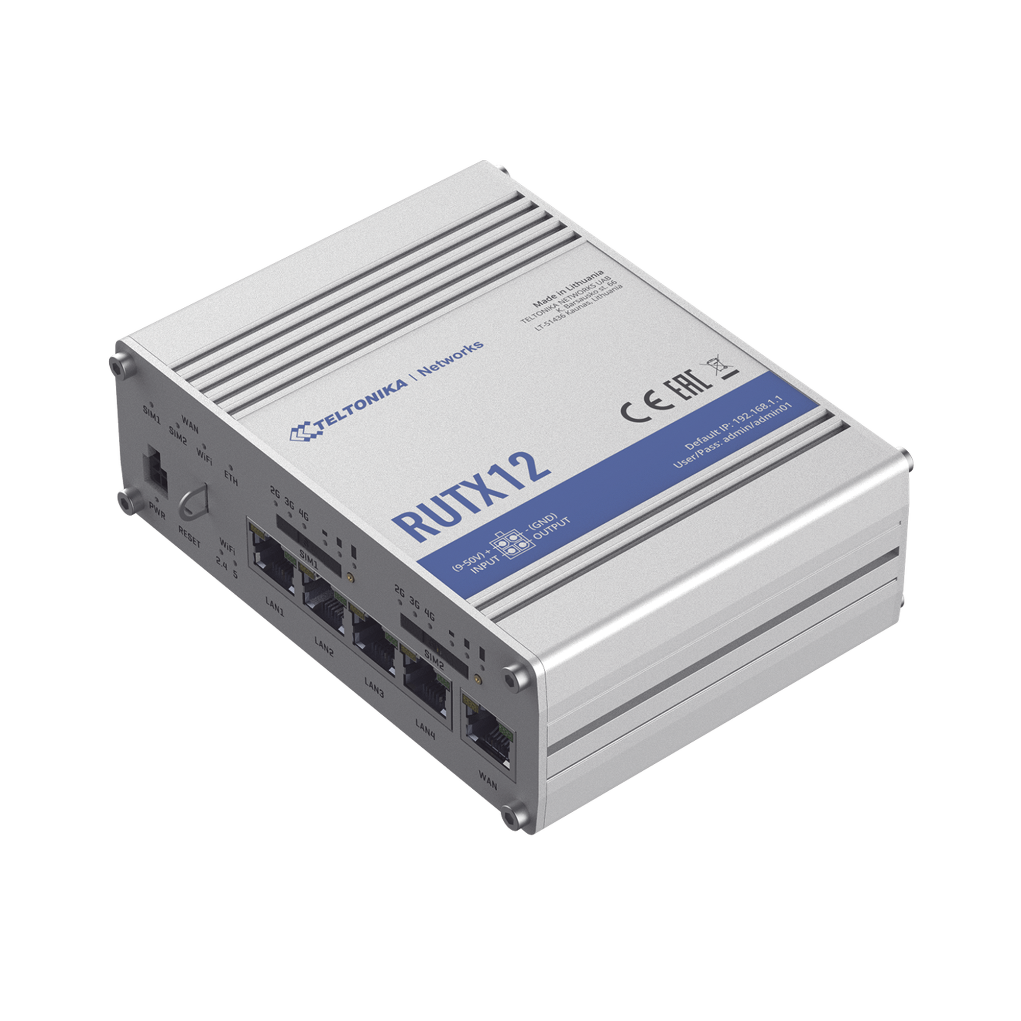 Router Industrial LTE (4.5G) cat 6, Doble Modem y doble SIM, GNSS, carcasa industrial