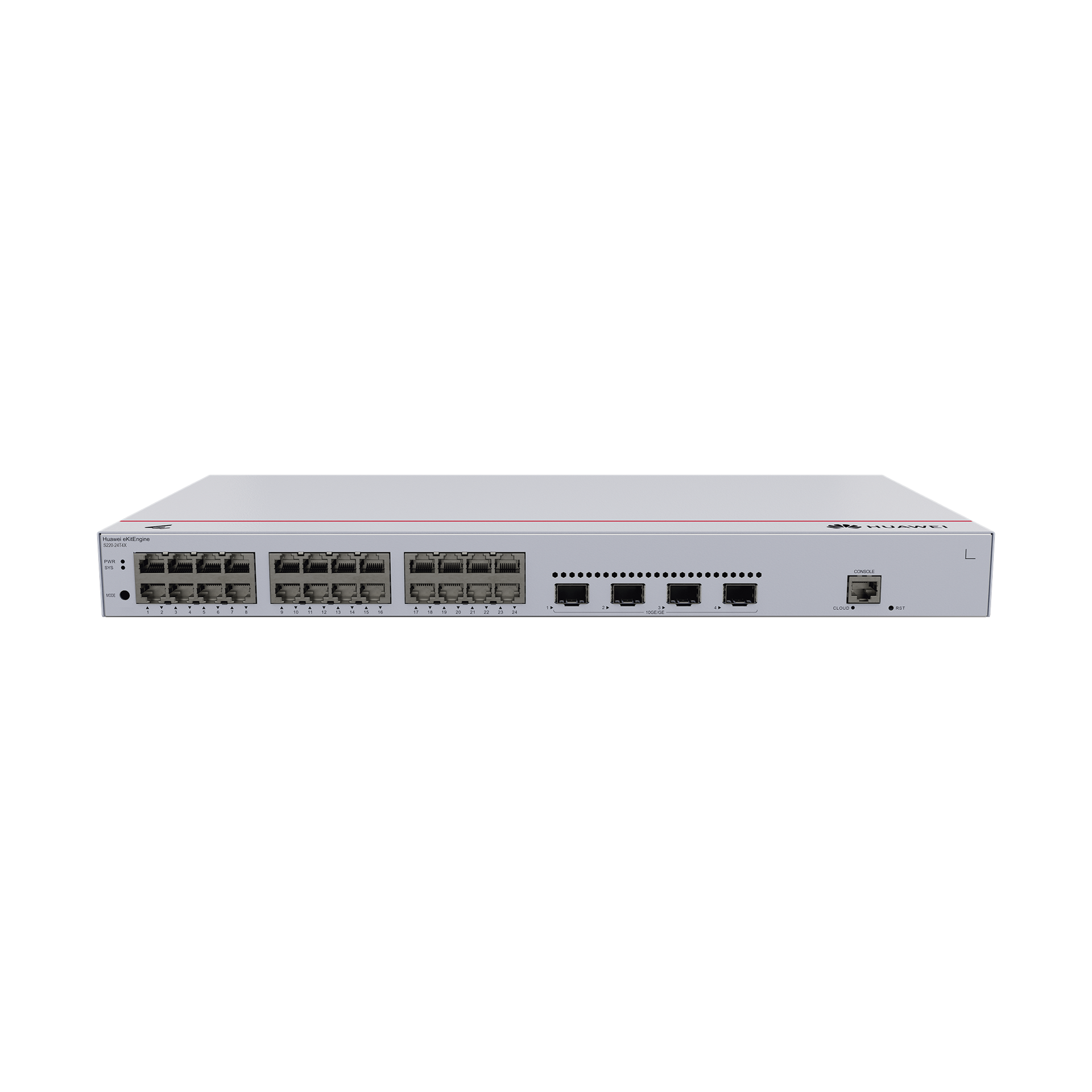 Switch de Acceso Gigabit Administrable  Capa 2 / 24 puertos 10/100/1000 Mbps / 4 Puertos 10GE SFP+ Uplink / ERPS  / IMGP Snooping / DHCP Snooping / AdministraciÃ³n Nube Gratis