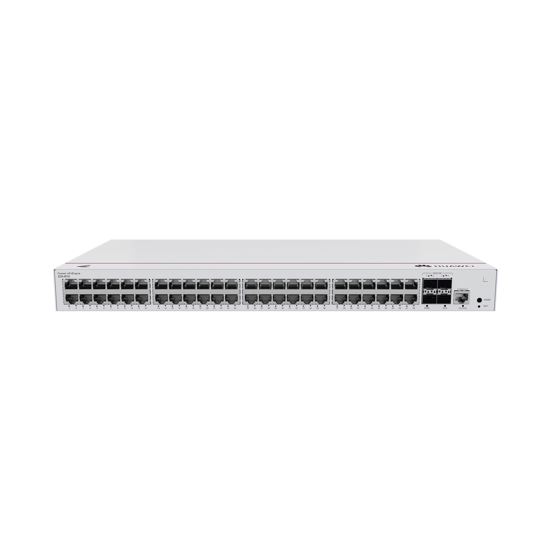 Switch de Acceso Gigabit Administrable  Capa 2 / 48 puertos 10/100/1000 Mbps / 4 Puertos 10GE SFP+ Uplink / ERPS / IMGP Snooping / DHCP Snooping / AdministraciÃ³n Nube Gratis