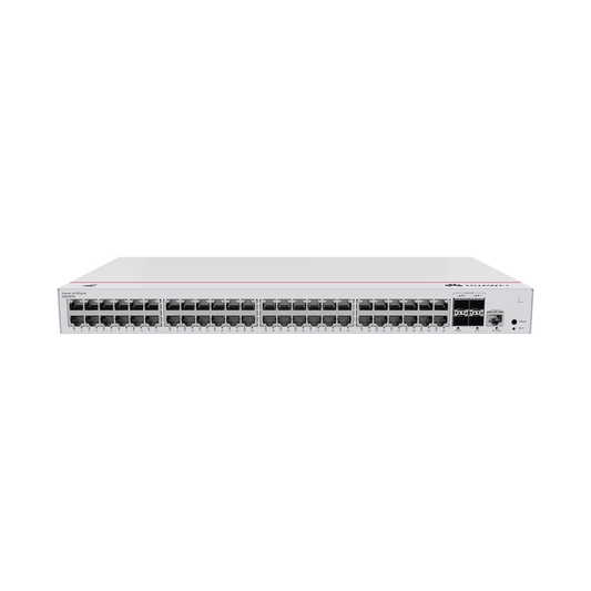 Switch de Acceso Gigabit Administrable  Capa 2 / 48 puertos 10/100/1000 Mbps / 4 Puertos 10GE SFP+ Uplink / ERPS / IMGP Snooping / DHCP Snooping / AdministraciÃ³n Nube Gratis