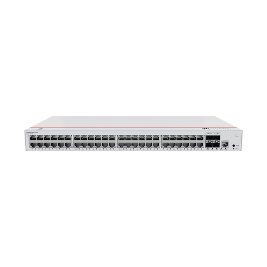 Switch de DistribuciÃ³n/Core Gigabit Administrable PoE Capa 3 / 48 puertos 10/100/1000 Mbps (PoE) / 4 Puertos 1GE SFP Uplink / ERPS / Rutas EstÃ¡ticas / iStack / PoE Perpetuo / 380W / AdministraciÃ³n Nube Gratis