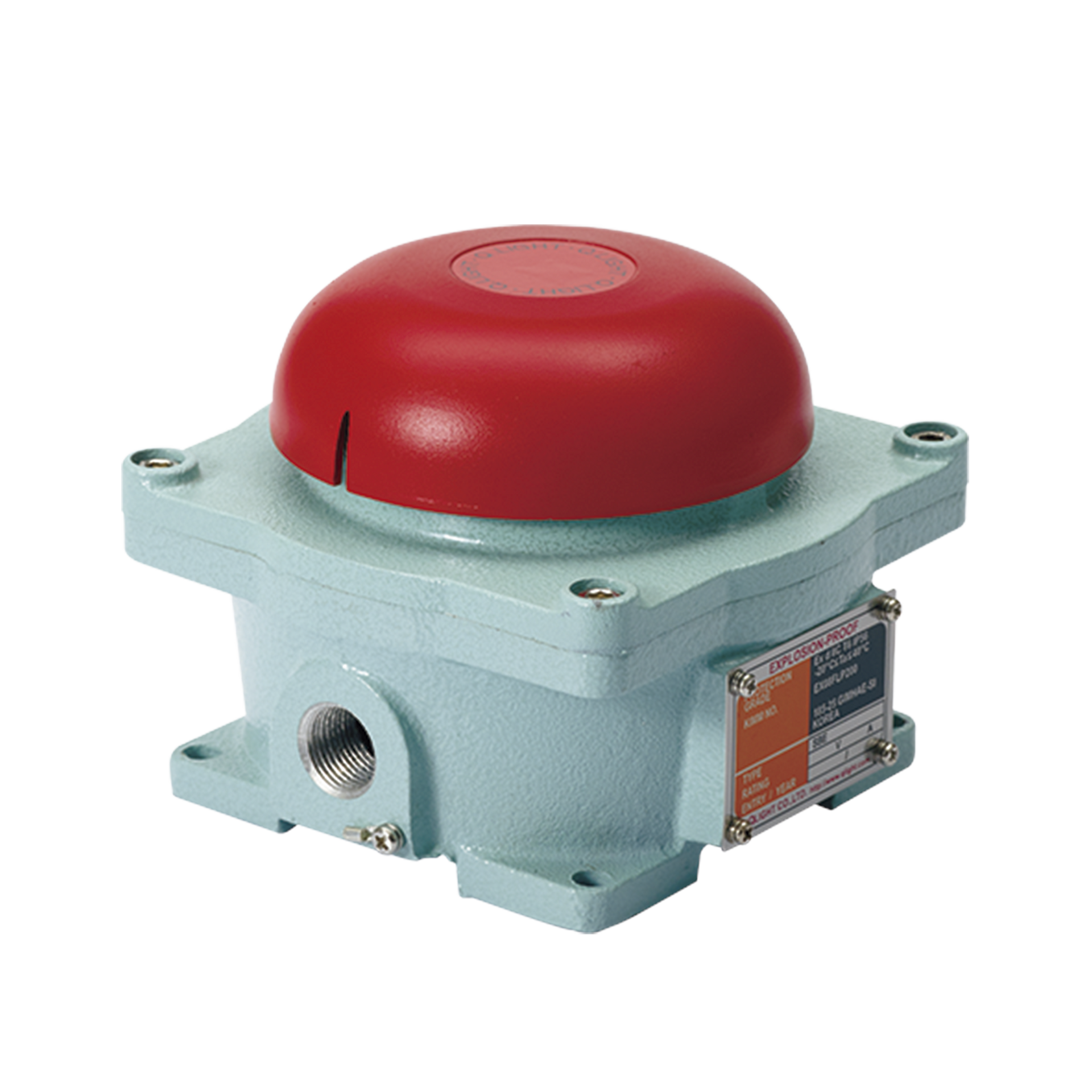 Campana audible a prueba de explosiones para Ã¡reas peligrosas ClasificaciÃ³n de protecciÃ³n Ex DivisiÃ³n â?¡ Grupo C T6 â?? IP56 MÃ¡x. 95 dB a 110 VCA