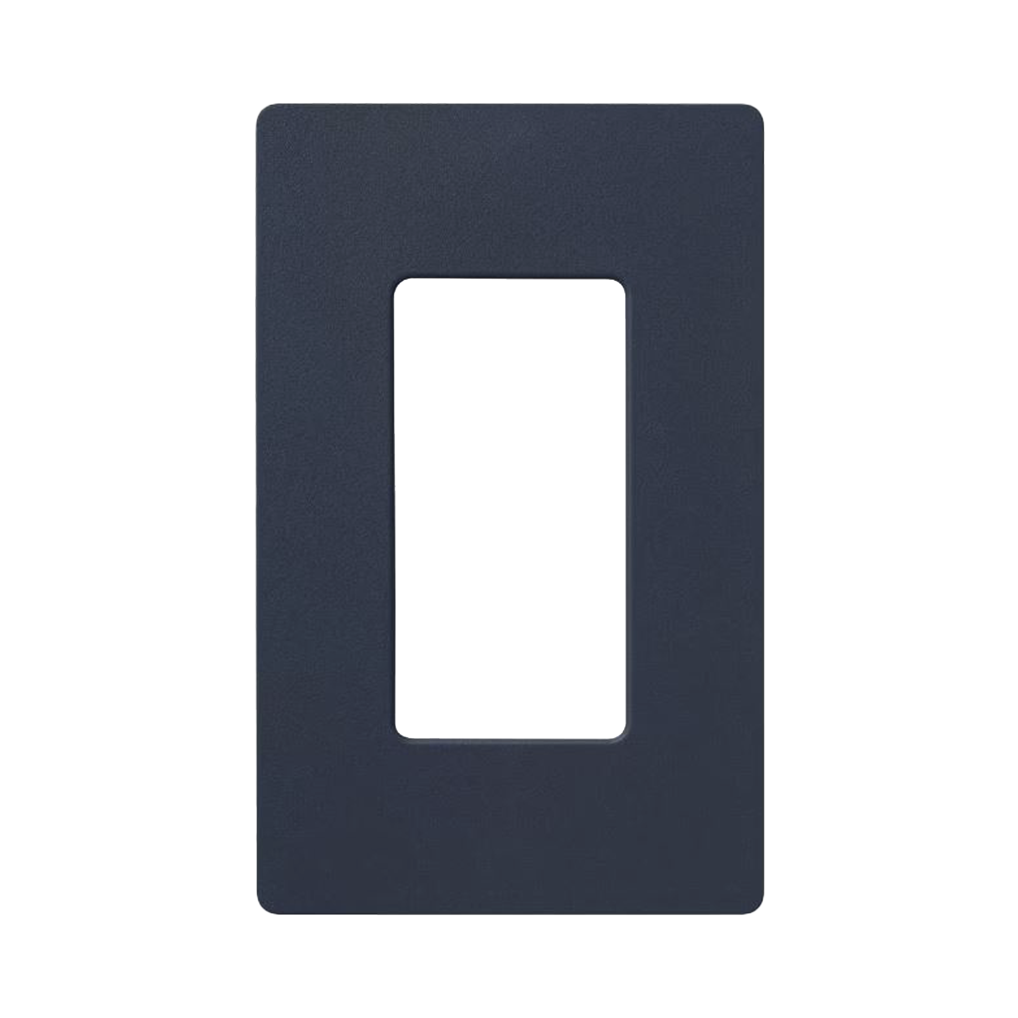 Placa de pared 1 espacio, para atenuador (dimmer), apagador Ã³ control remoto inalÃ¡mbrico LUTRON.