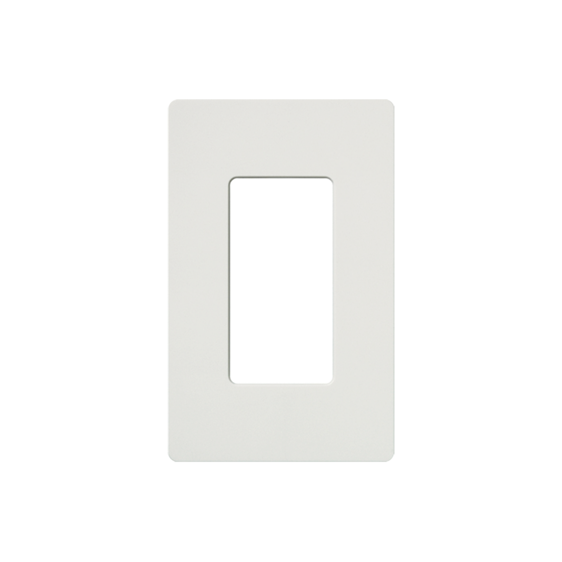 Placa de pared 1 espacio, para atenuador (dimmer), apagador Ã³ control remoto inalÃ¡mbrico LUTRON.