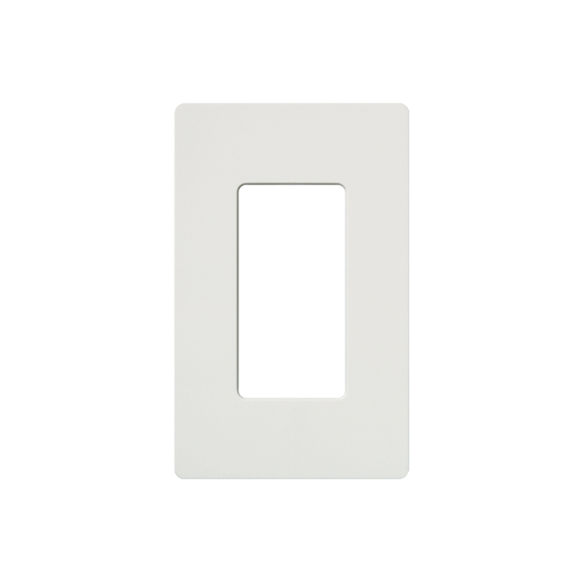 Placa de pared 1 espacio, para atenuador (dimmer), apagador Ã³ control remoto inalÃ¡mbrico LUTRON.