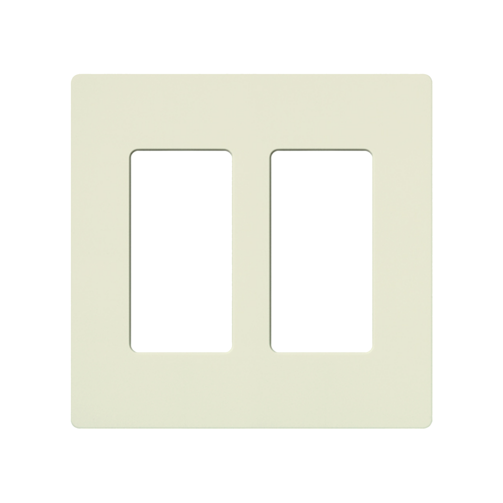 Tapa 2 espacio, de pared, color tipo galleta Satin