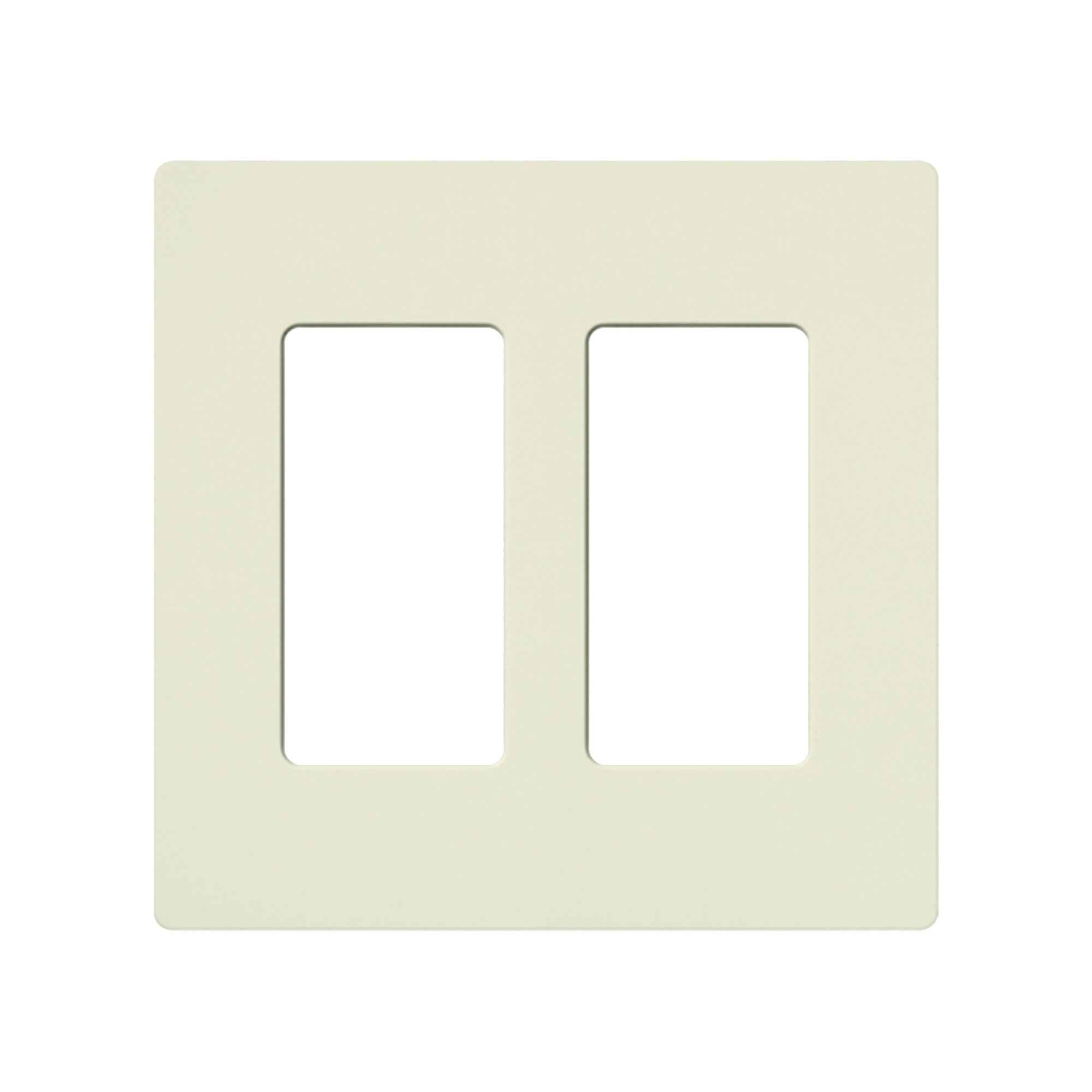 Tapa 2 espacio, de pared, color tipo galleta Satin