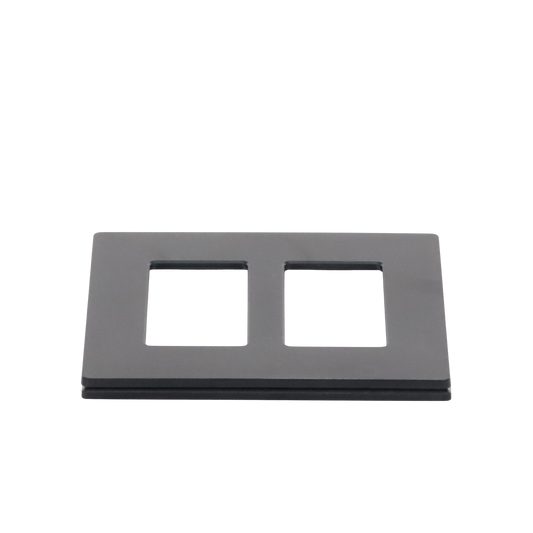 TAPA P/SWITCH /DIMMER 2 ESPACIOS