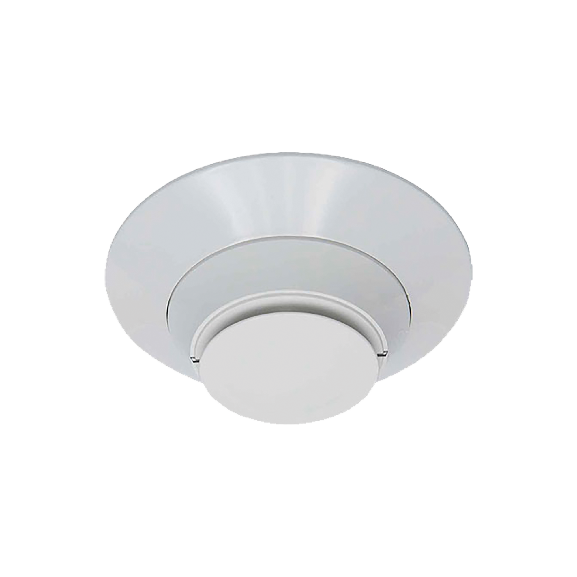 Detector de humo fotoelÃ©ctrico direccionable con prueba remota para ducto, color marfil.