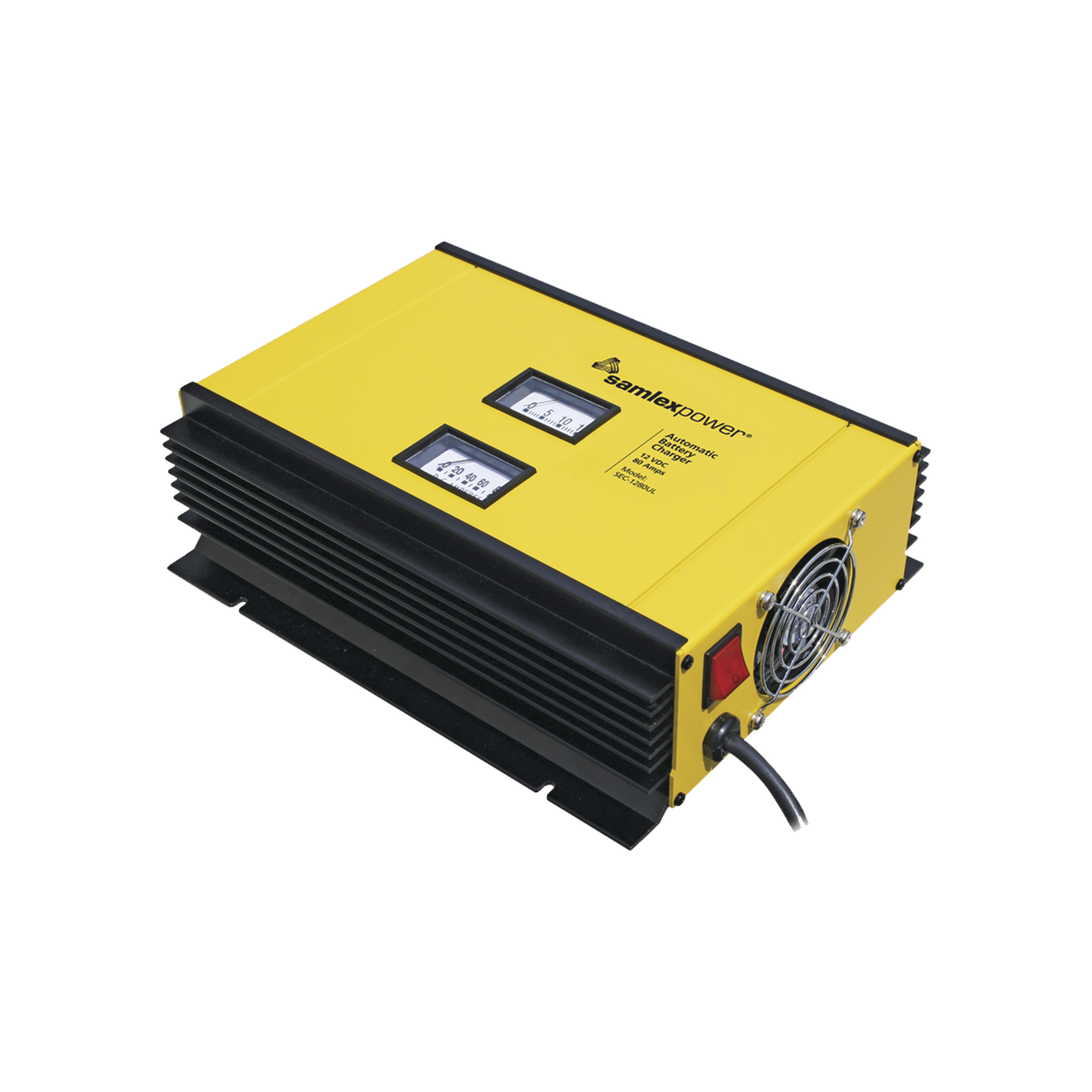 Cargador para BaterÃ­as SAMLEX 12V, 80 A / Bancos de 750 a 850 Ah / (Bajo pedido)