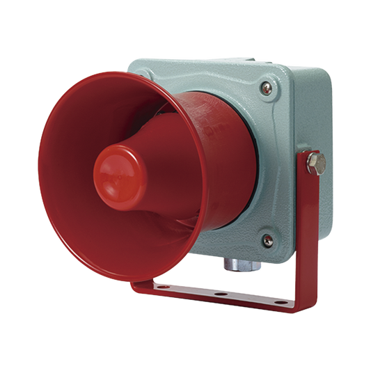 Sirena ElectrÃ³nica para aplicaciones Industriales Pesadas con Volumen MÃ¡x.120 dB operando a 24 VCD