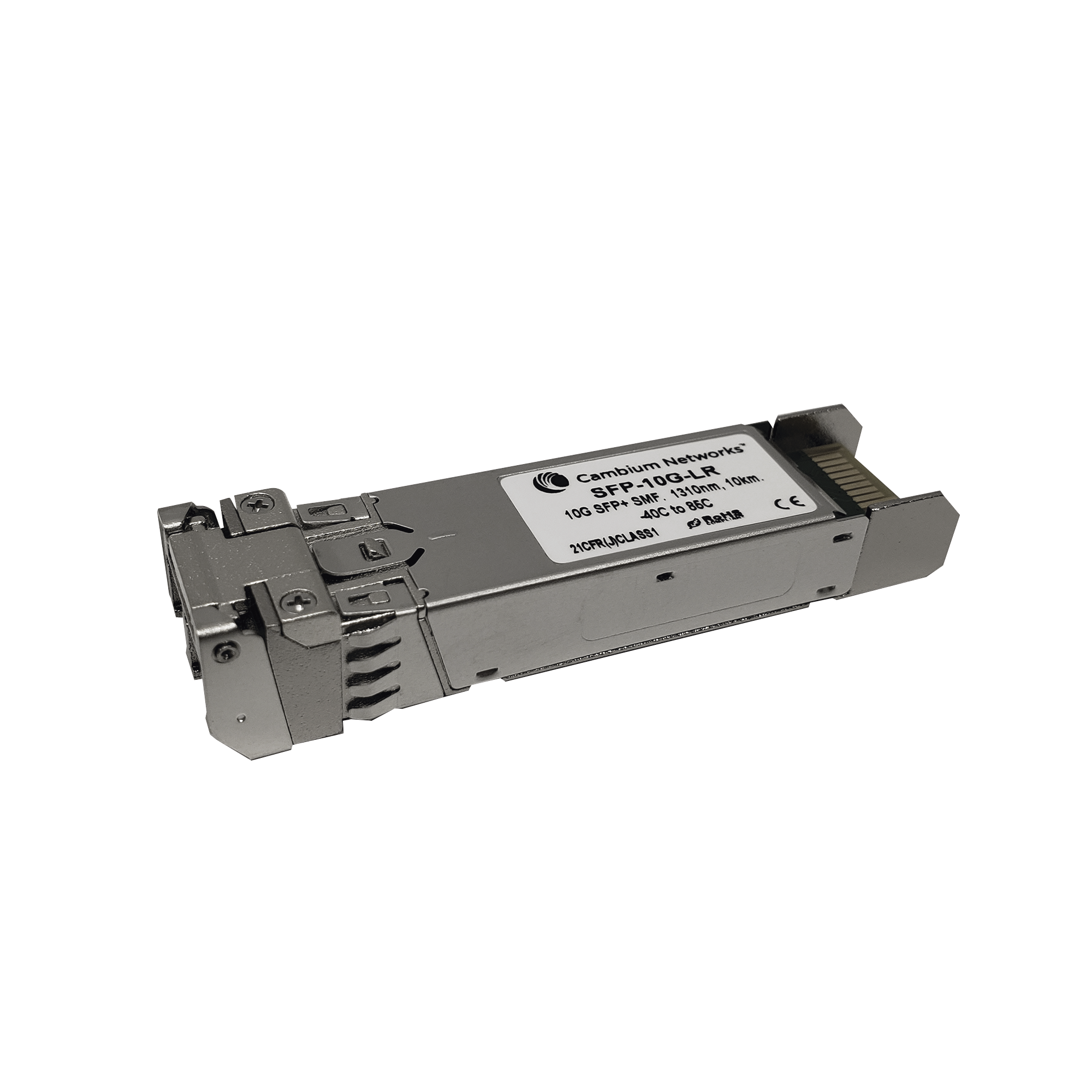 Transceptor MiniGbic SFP+ 10 Gbps Monomodo, distancia hasta 10 km, conector LC