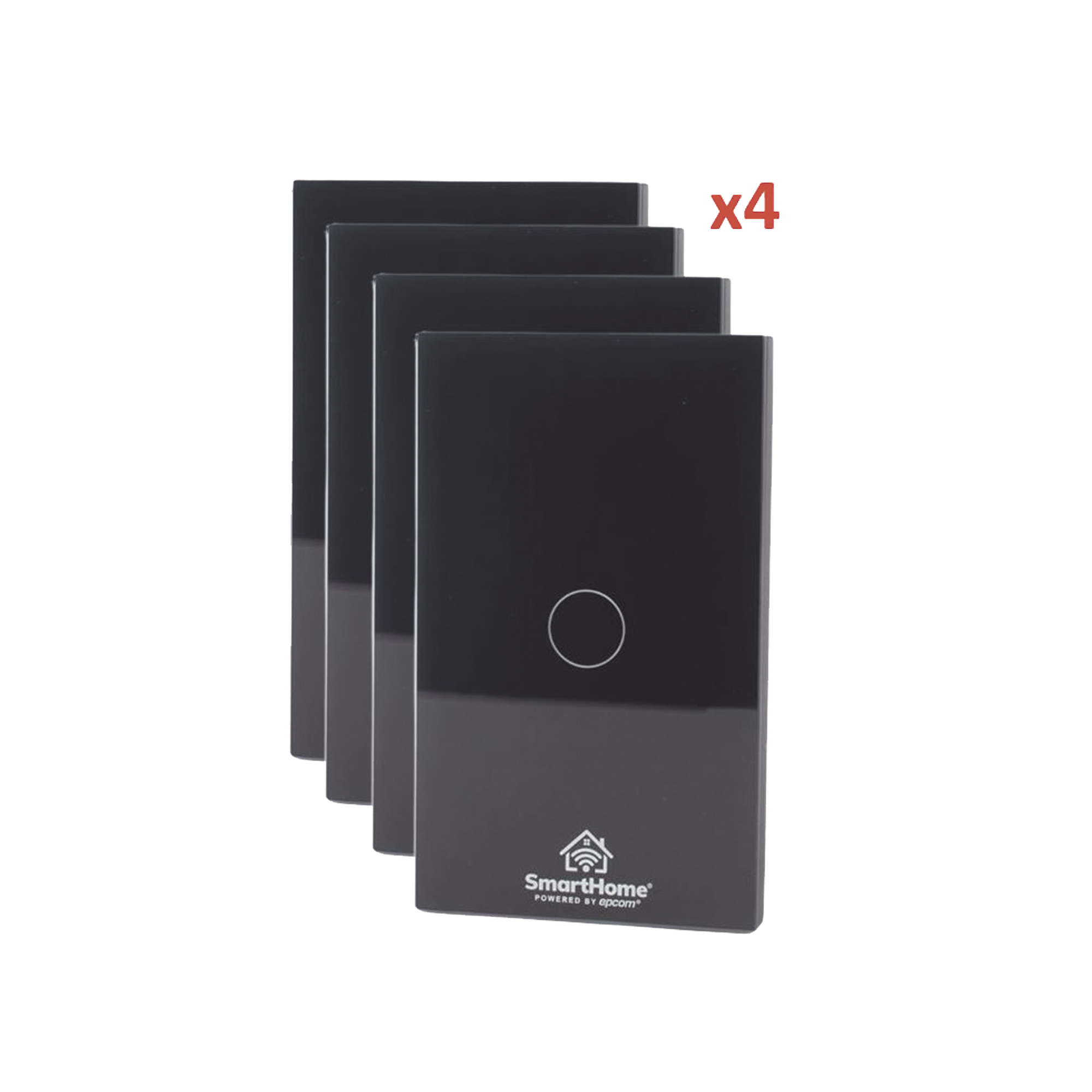 (Wifi) KIT 4 apagadores inteligentes Wifi compatibles con Alexa y GoogleHome