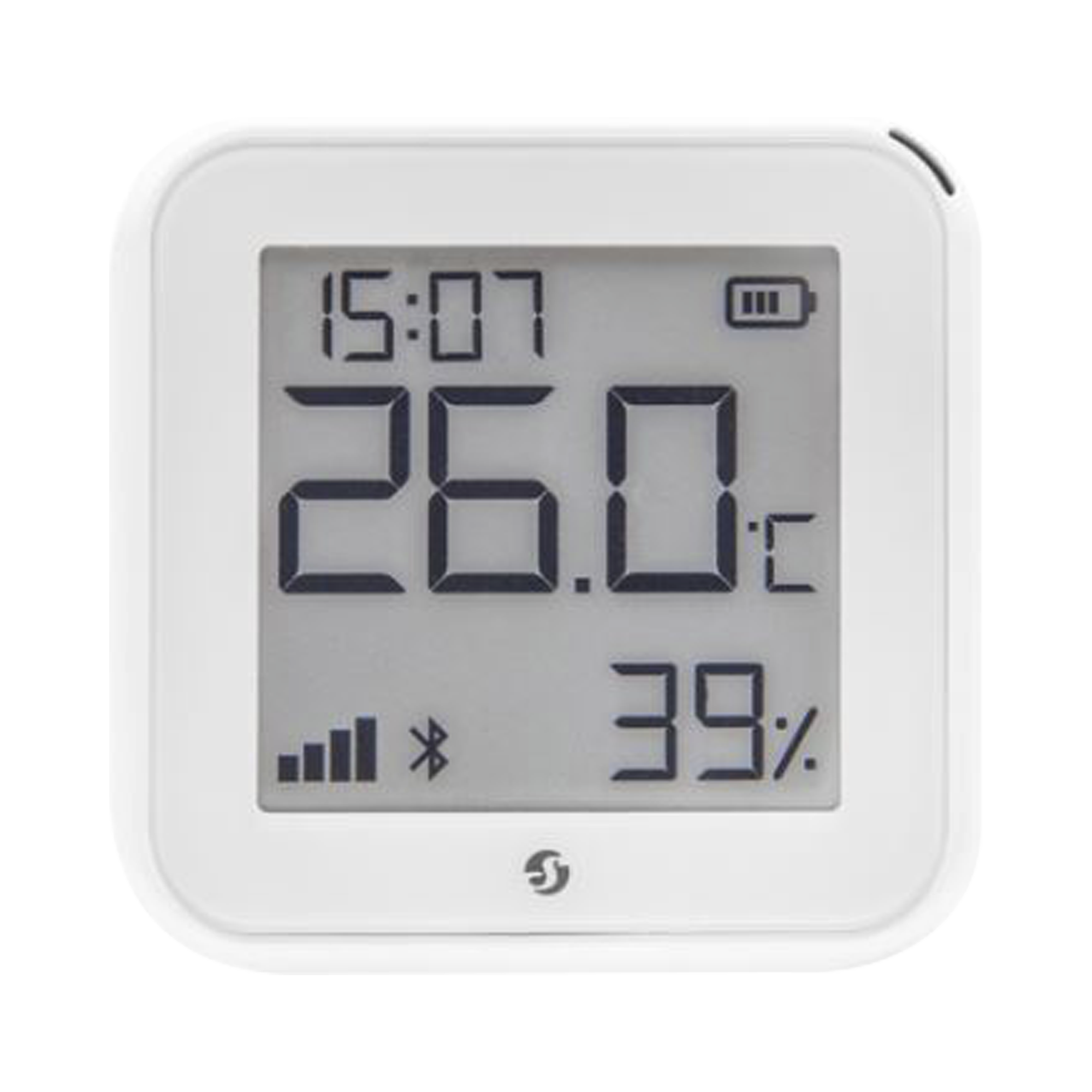 Pantalla Sensor de temperatura y humedad, inteligente e inalÃ¡mbrico, integrable a la App de Shelly.