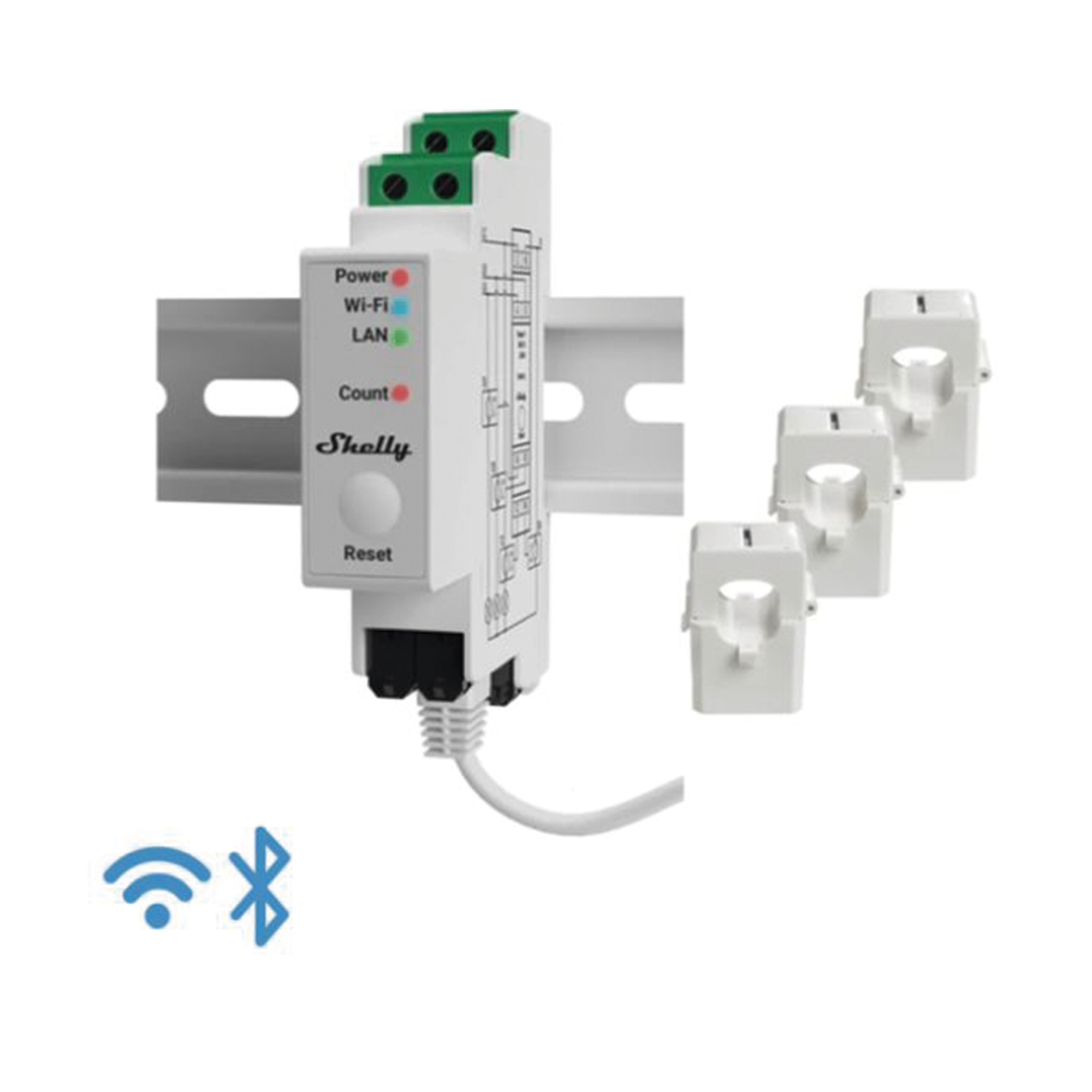 Medidor TrifÃ¡sico de Corriente Alterna / WIFI / industrial y residencial / Nube P2P