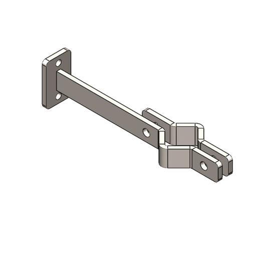 HERRAJE LATERAL PARA MÃSTIL/ PARARRAYOS EN PARED