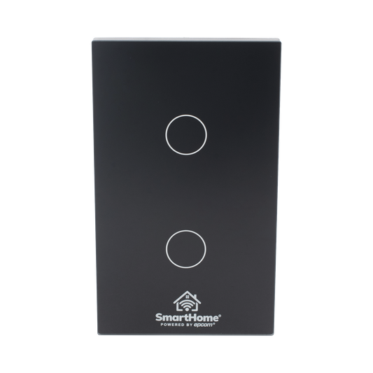 (Wifi) Apagador switch inalÃ¡mbrico WIFI, control de 2 regresos de carga, 110V