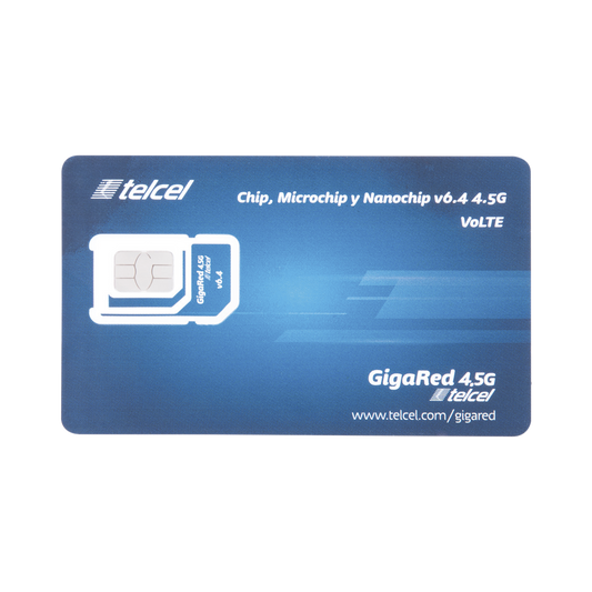 SIM SYSCOM 10 GB mensual para dispositivos mÃ³viles 3G/4G (Telcel) 1 aÃ±o de servicio (solo datos)