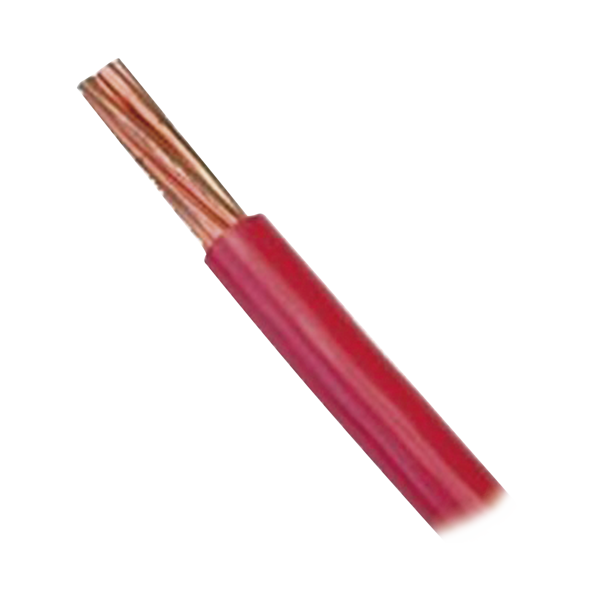 Cable ElÃ©ctrico de Cobre Recubierto THW-LS Calibre 6 AWG 19 Hilos Color Rojo (100 metros)