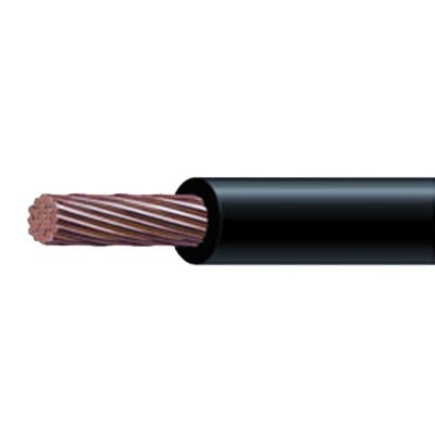 Cable ElÃ©ctrico / 8 AWG / 100 metros / Color negro / Conductor de cobre suave / Aislamiento de PVC / Auto extinguible