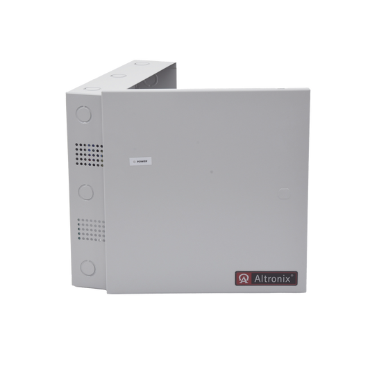 12 o 24 Vcc @ 4 A / fuente de alimentaciÃ³n / 1 salida / capacidad de respaldo / requieren baterÃ­as.