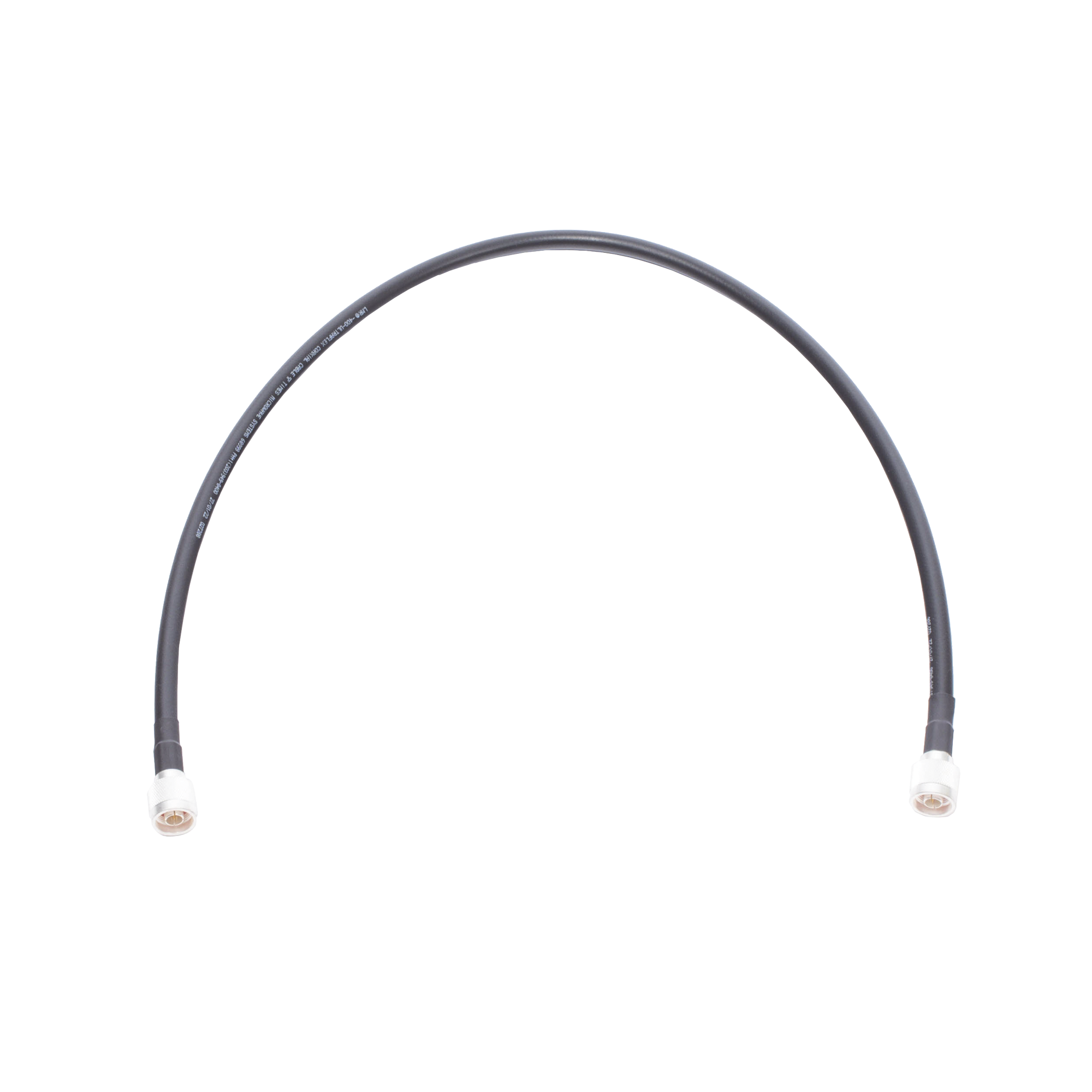 Jumper de 83 cm. con Cable Coaxial LMR400 conectores N en Ambos Extremos.