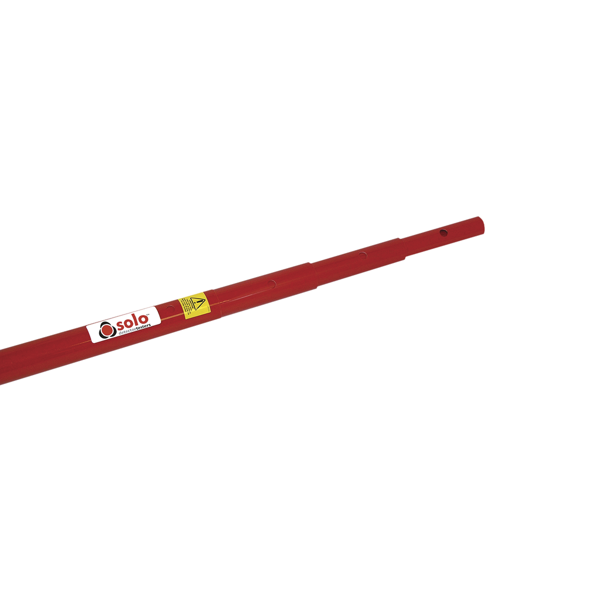 PÃ©rtiga telescÃ³pica para prueba de detectores desde 1.5 hasta 4.5m (15 ft), soporta extensiones SOLO-101 para mayor altura