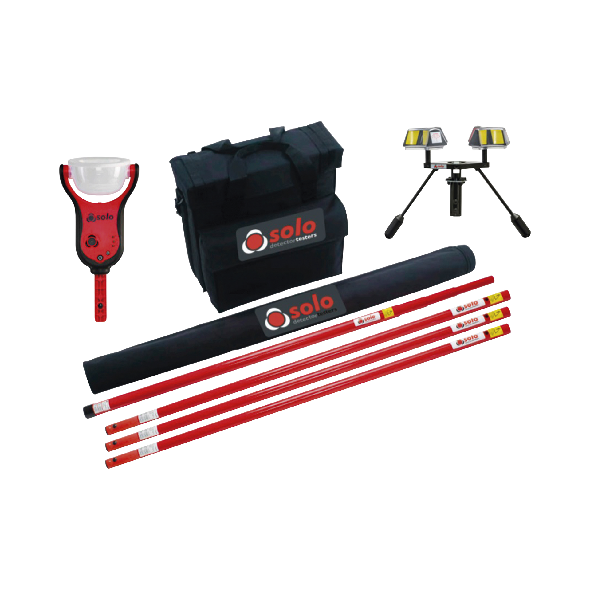 Kit De Pruebas De Detectores De Humo Hasta 9.1m. Con Dispensador ElectrÃ³nico SOLO-365