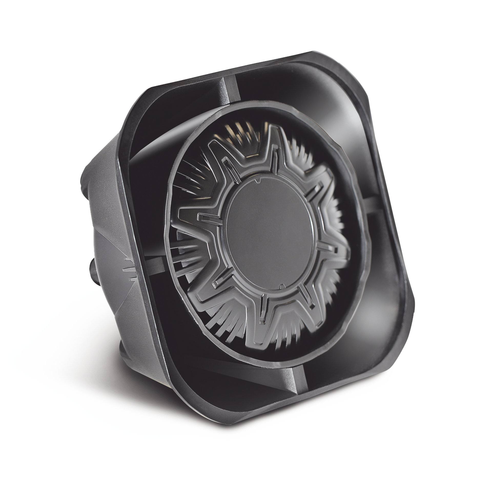 Bocina Compacta de Uso Rudo, 100 Watts de Potencia, Ideal Para VehÃ­culos de Encubierto, Montaje Universal, 11 Ohms de Impedancia