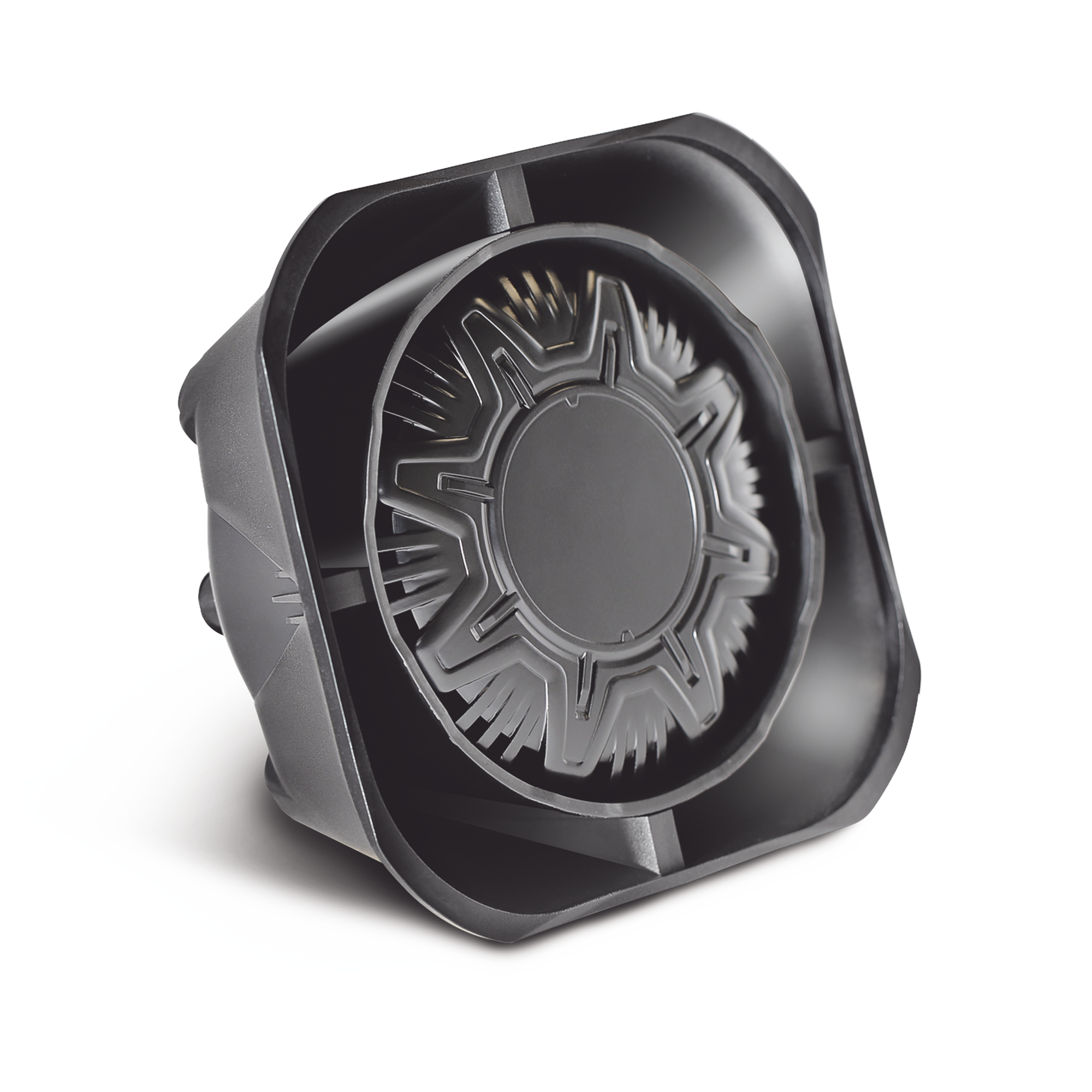 Bocina Compacta de Uso Rudo, 100 Watts de Potencia, Ideal Para VehÃ­culos de Encubierto, Montaje Universal, 11 Ohms de Impedancia