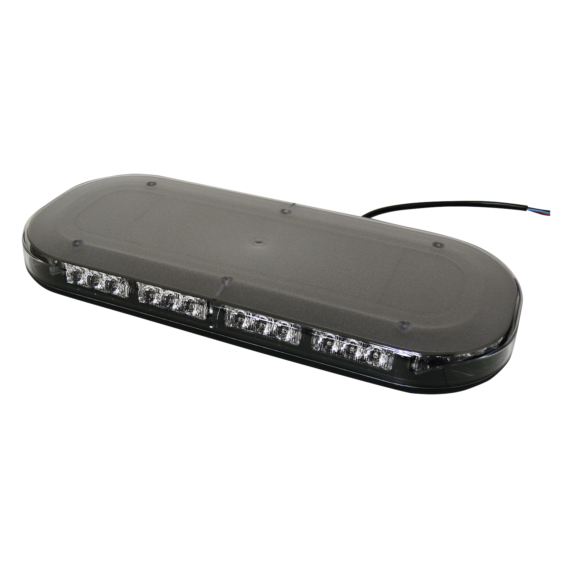 Mini barra de 42 LED, Ã¡mbar/blanco, 15 Pulgadas, SAE, Montaje Fijo Con Tornillos, 12-24 Vcd, Lente transparente