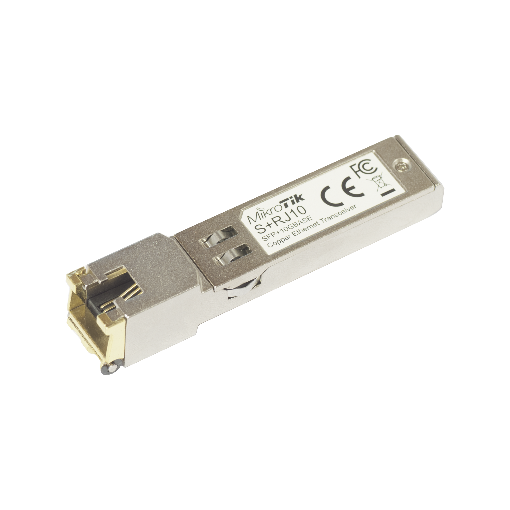 S+RJ10 - 10M, 100M, 1G, 2.5G, 5G, 10G en RJ-45 hasta 10 Gbps