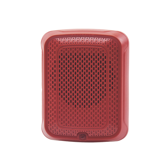 Bocina para Montaje en Pared, Color Rojo, Nuevo DiseÃ±o Moderno y Elegante y Menor Consumo de Corriente