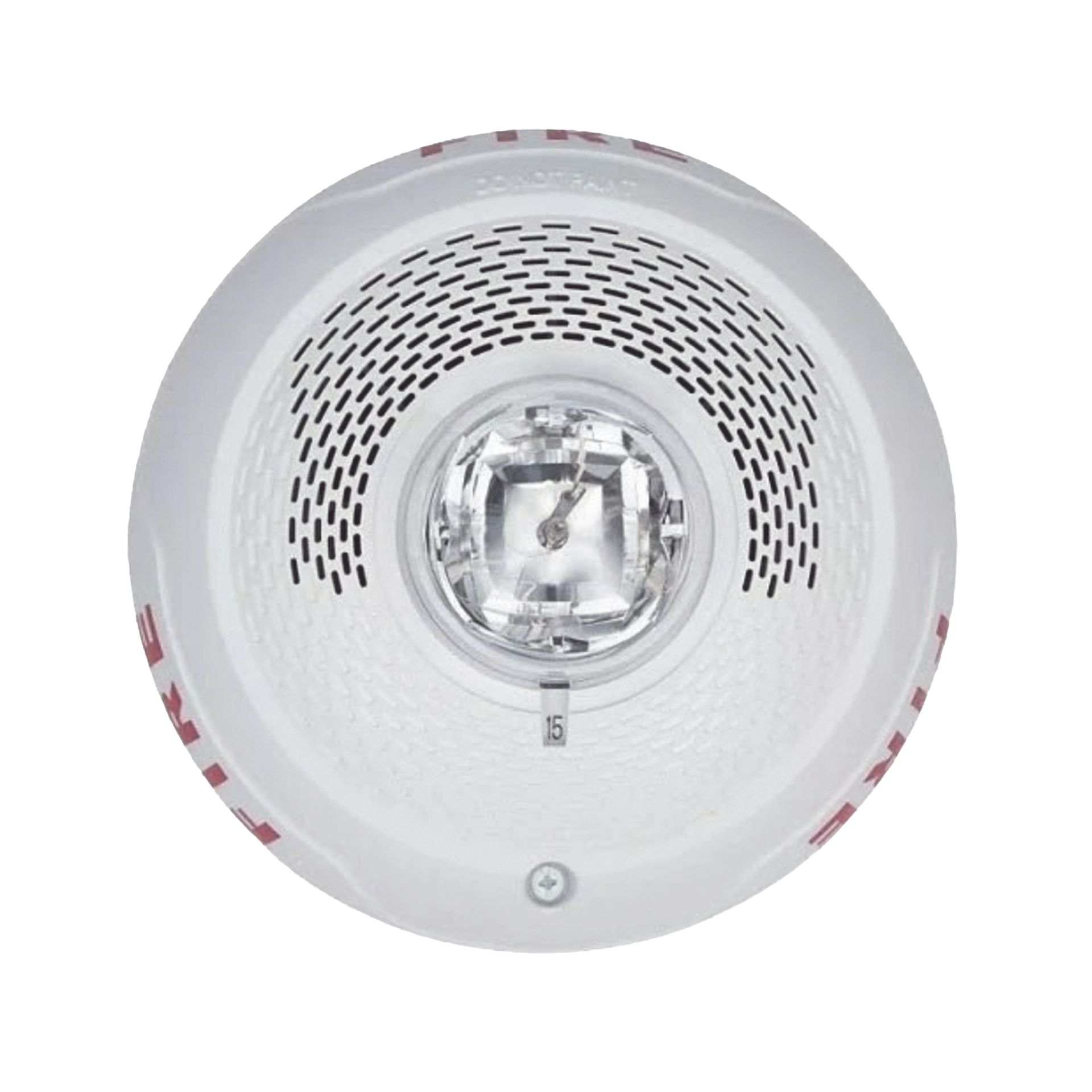 Bocina con LÃ¡mpara EstroboscÃ³pica, Montaje en Techo, Color Blanco, Nuevo DiseÃ±o Moderno y Elegante y Menor Consumo de Corriente